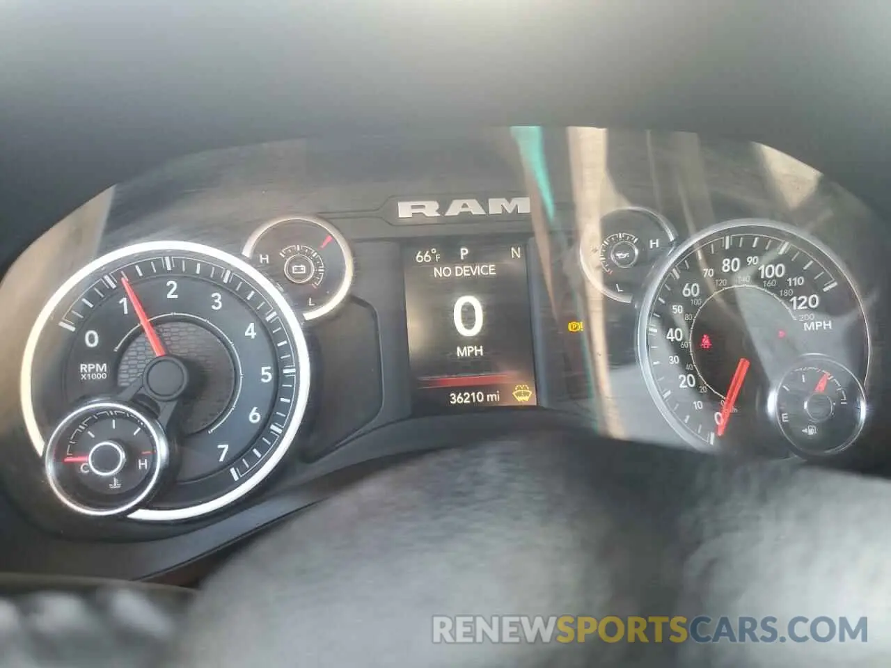 9 fotografías del automóvil dañado 1C6RRFBG1PN511974 RAM 1500 2023