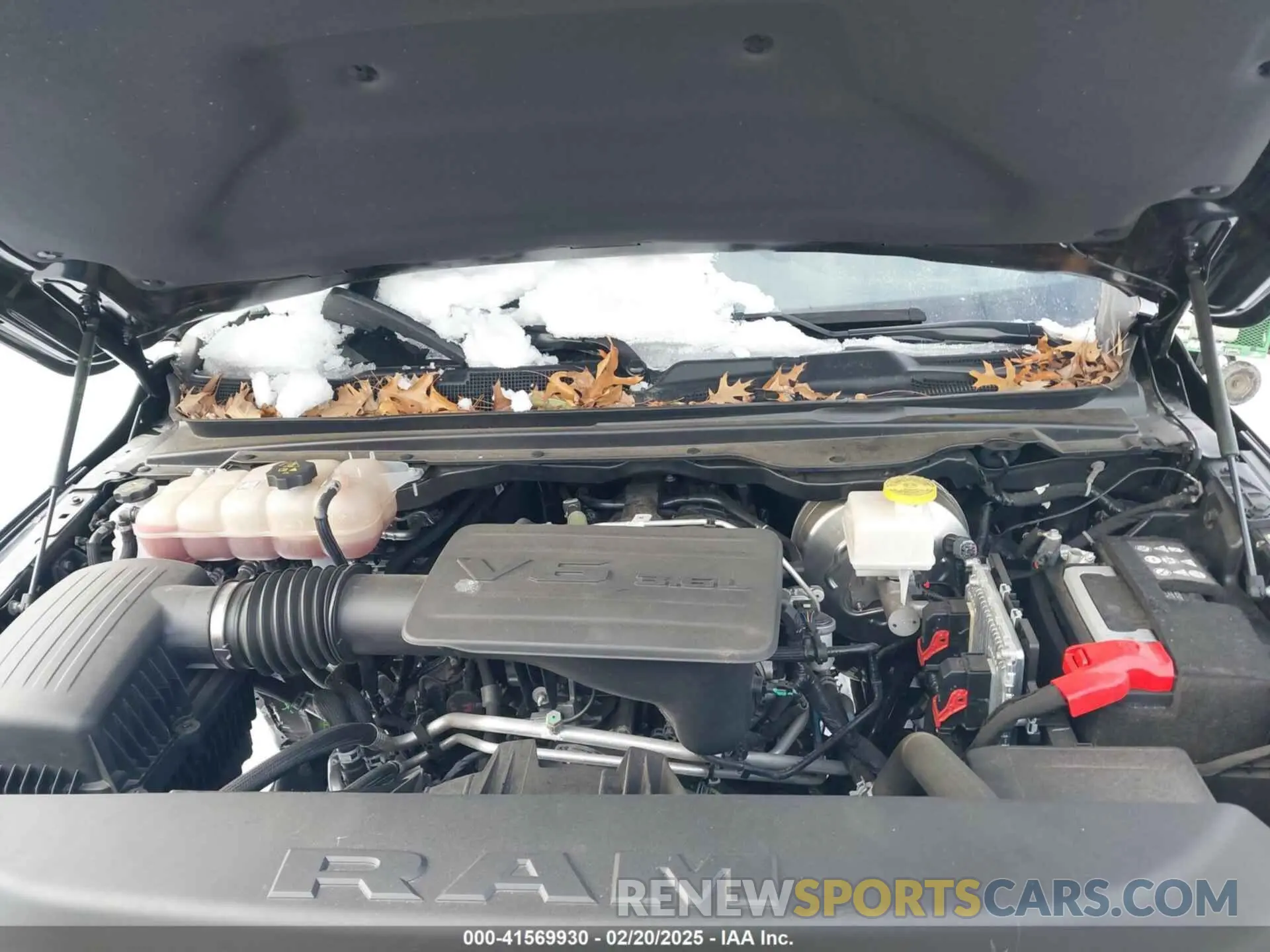 10 fotografías del automóvil dañado 1C6RRFBG1PN522084 RAM 1500 2023