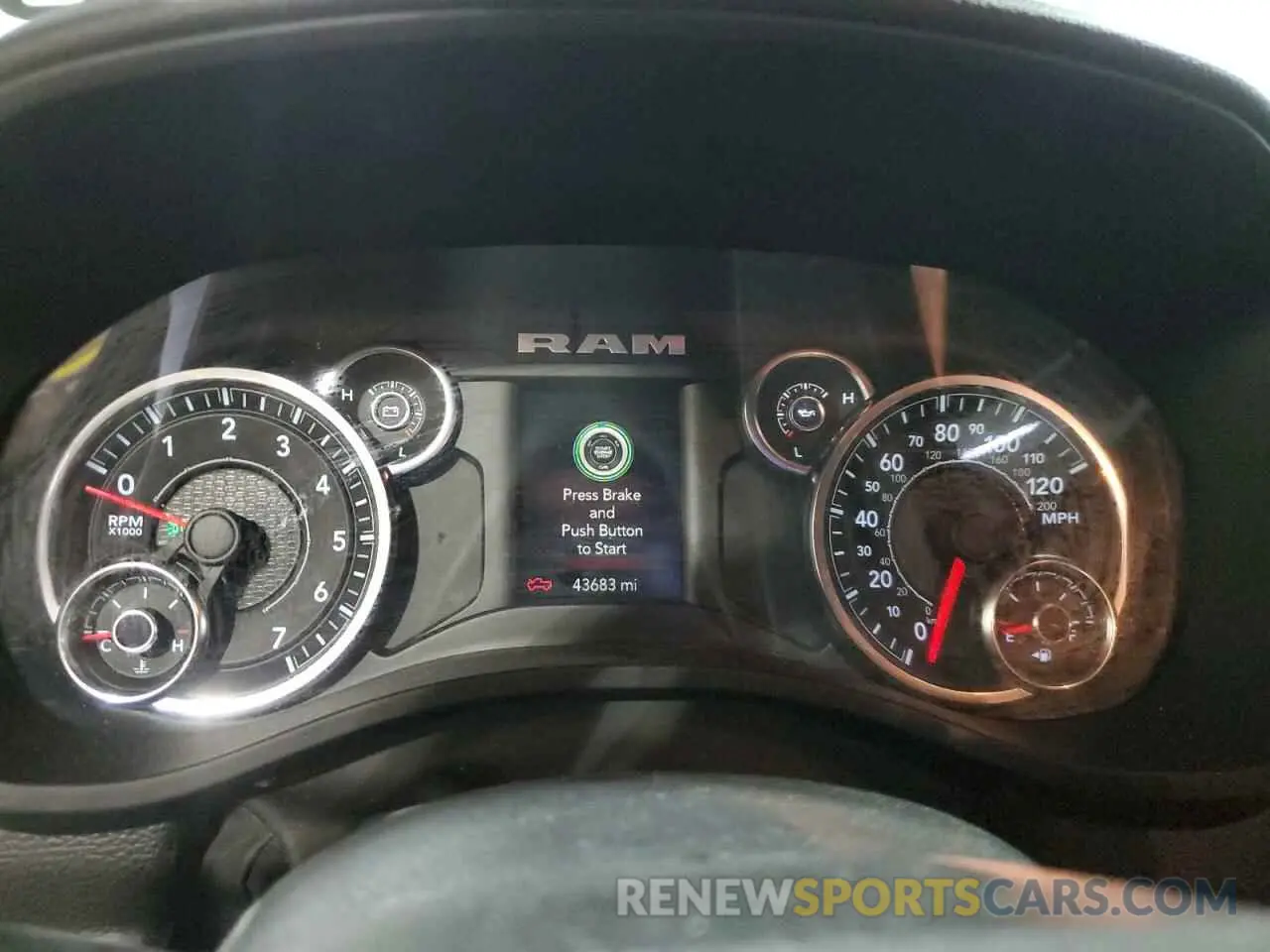 9 fotografías del automóvil dañado 1C6RRFFG1PN579069 RAM 1500 2023