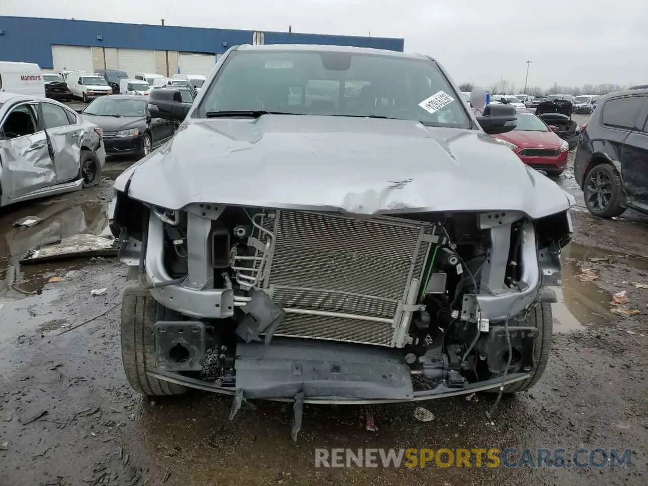 5 fotografías del automóvil dañado 1C6RRFFG1PN590654 RAM 1500 2023