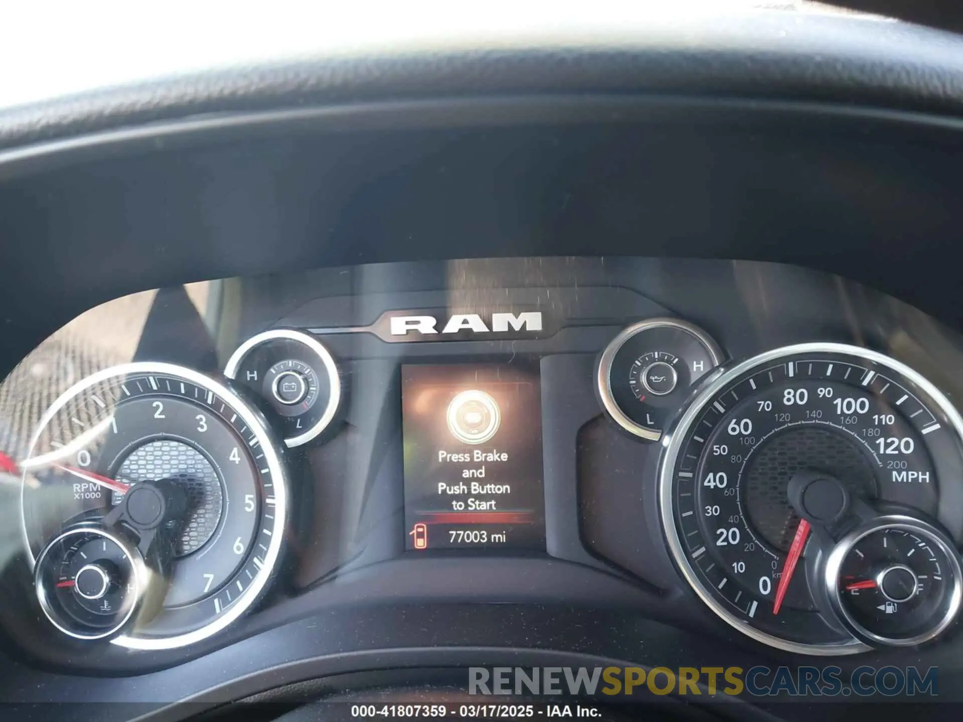7 fotografías del automóvil dañado 1C6RRFFG2PN599704 RAM 1500 2023