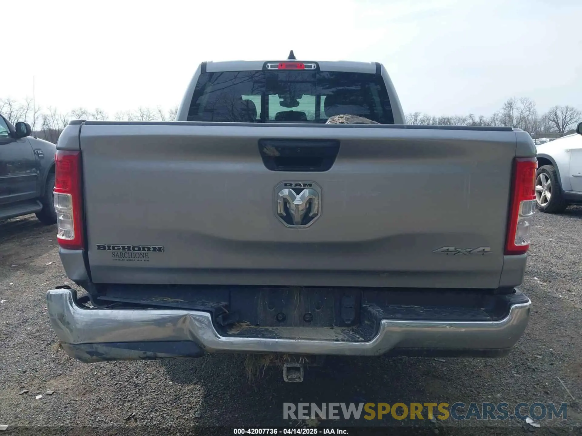 17 fotografías del automóvil dañado 1C6RRFFG3PN690013 RAM 1500 2023