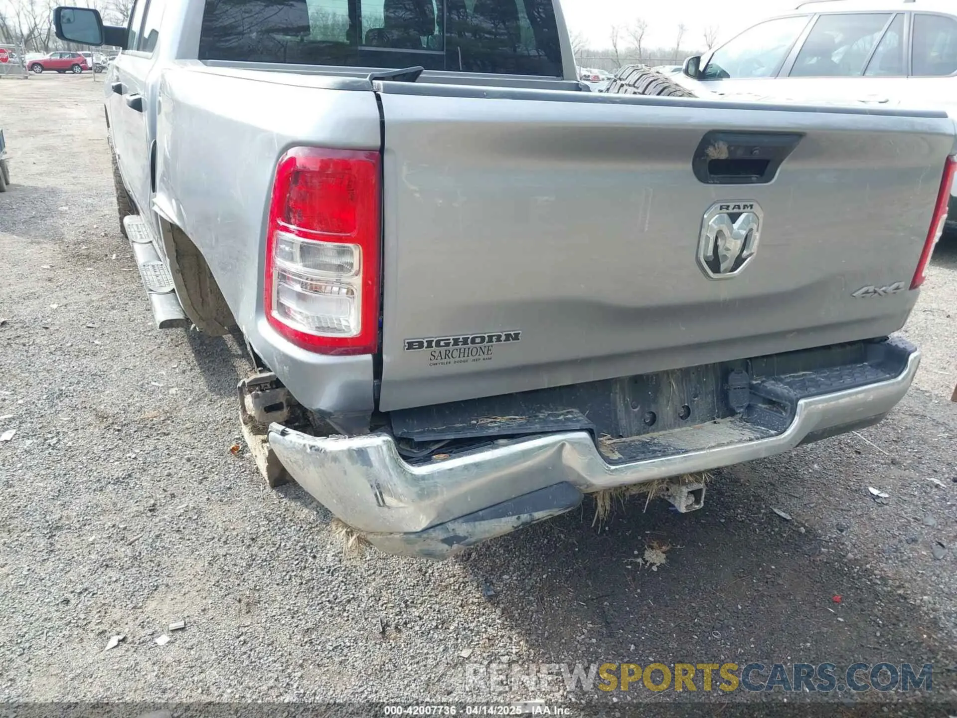 18 fotografías del automóvil dañado 1C6RRFFG3PN690013 RAM 1500 2023