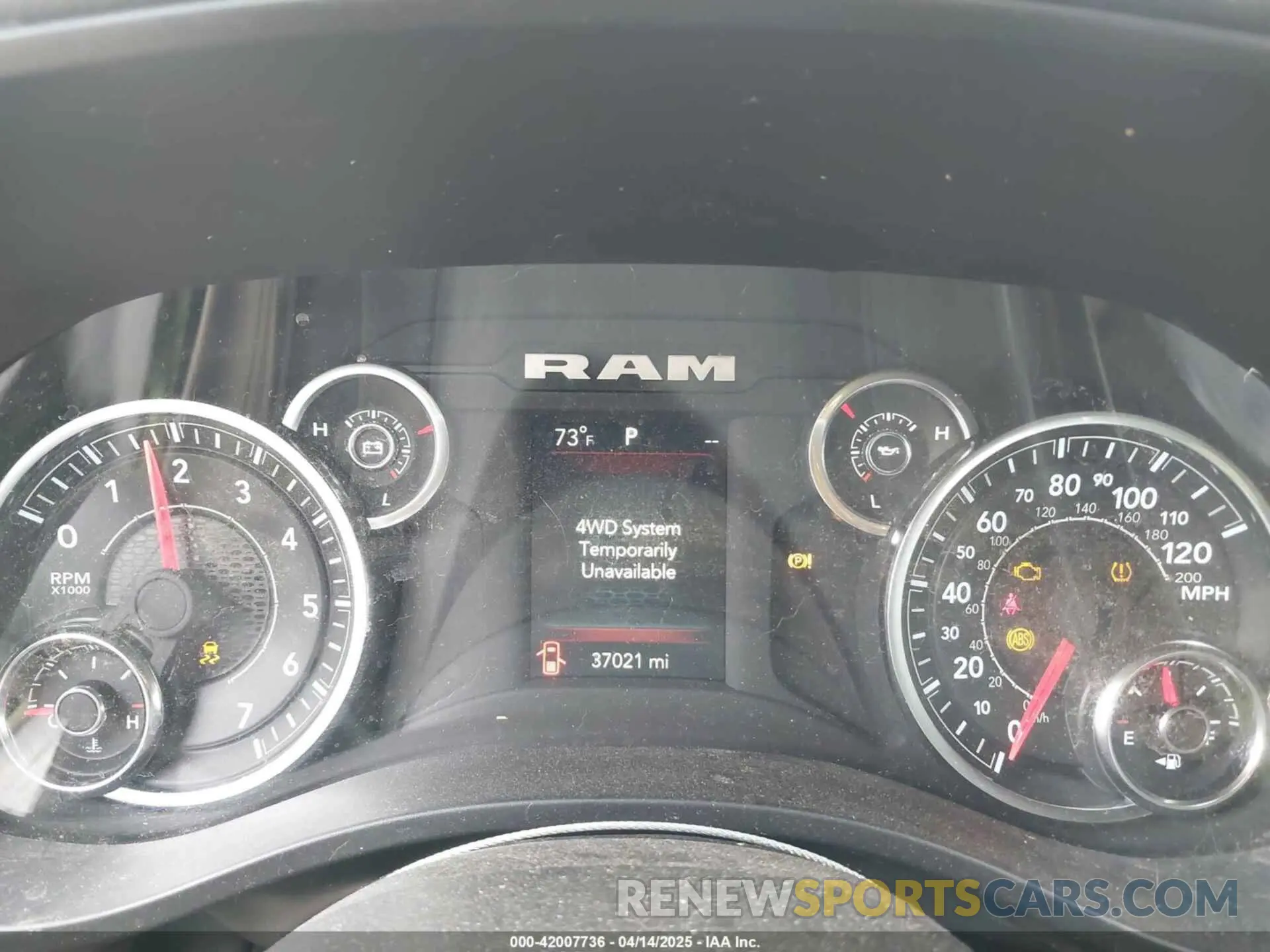 7 fotografías del automóvil dañado 1C6RRFFG3PN690013 RAM 1500 2023