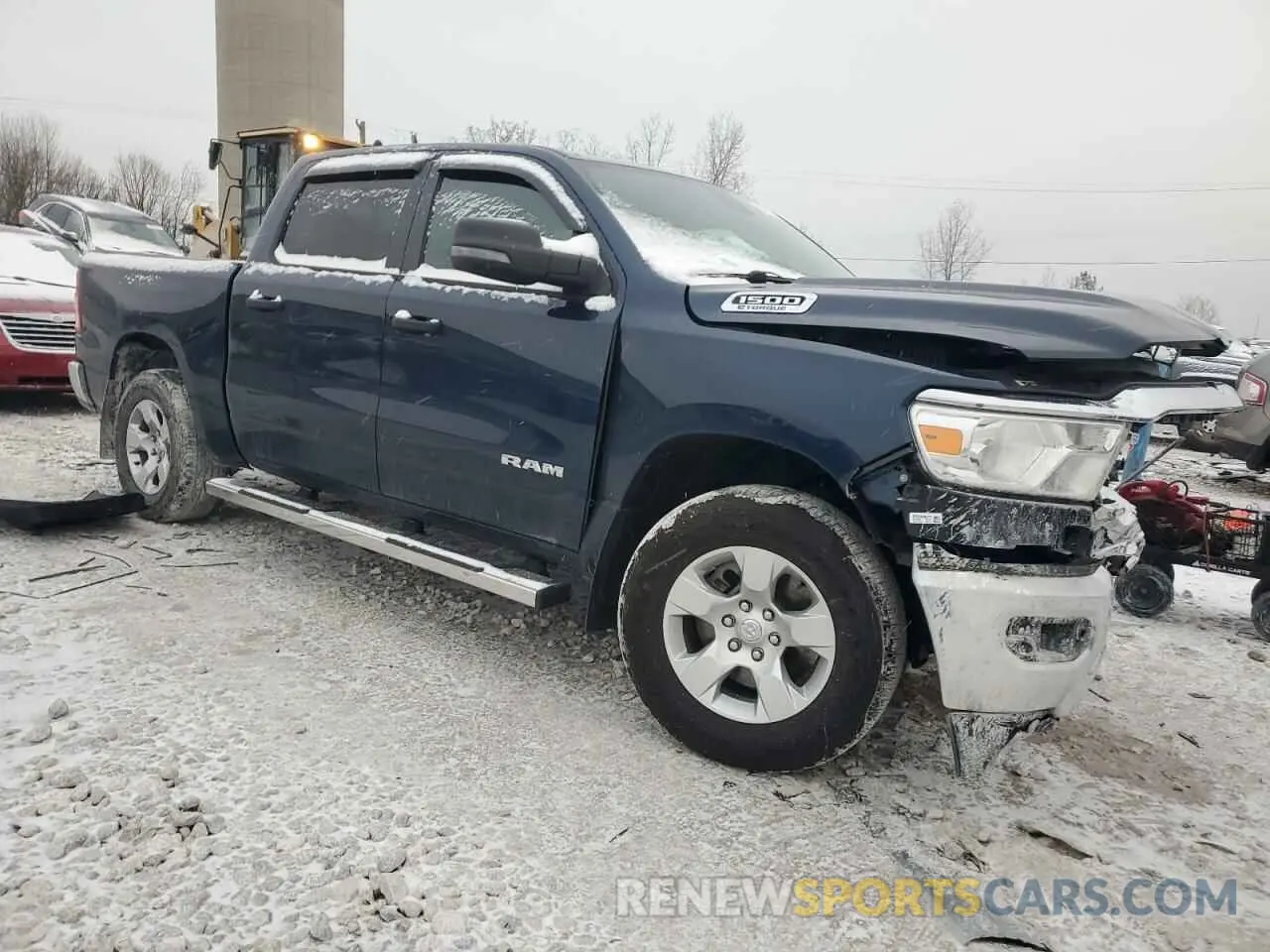4 fotografías del automóvil dañado 1C6RRFFG4PN596058 RAM 1500 2023