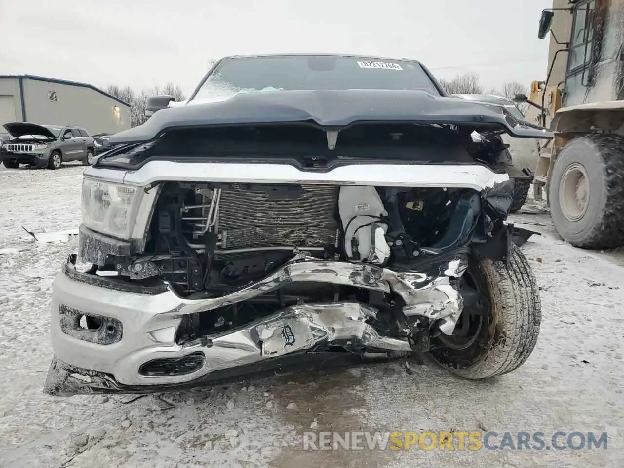 5 fotografías del automóvil dañado 1C6RRFFG4PN596058 RAM 1500 2023