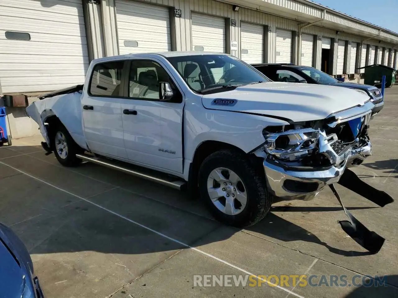 4 fotografías del automóvil dañado 1C6RRFFG5PN518503 RAM 1500 2023