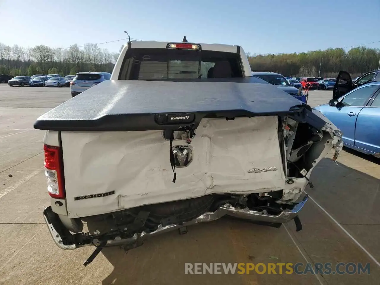 6 fotografías del automóvil dañado 1C6RRFFG5PN518503 RAM 1500 2023