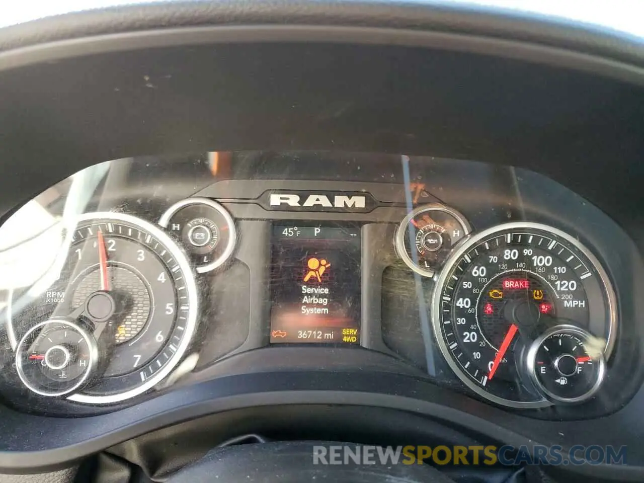 9 fotografías del automóvil dañado 1C6RRFFG5PN518503 RAM 1500 2023