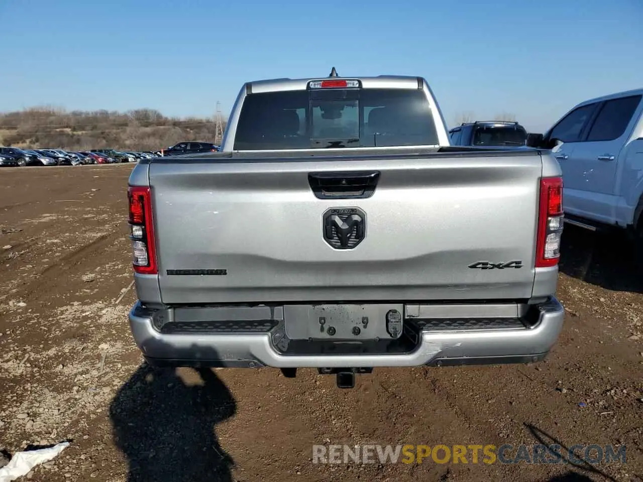 6 fotografías del automóvil dañado 1C6RRFFG7PN562809 RAM 1500 2023