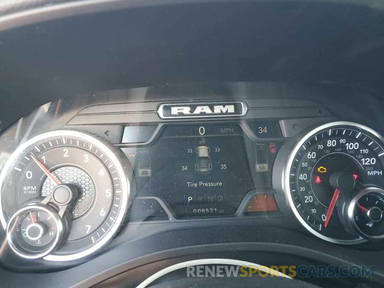 9 fotografías del automóvil dañado 1C6RRFFG7PN562809 RAM 1500 2023