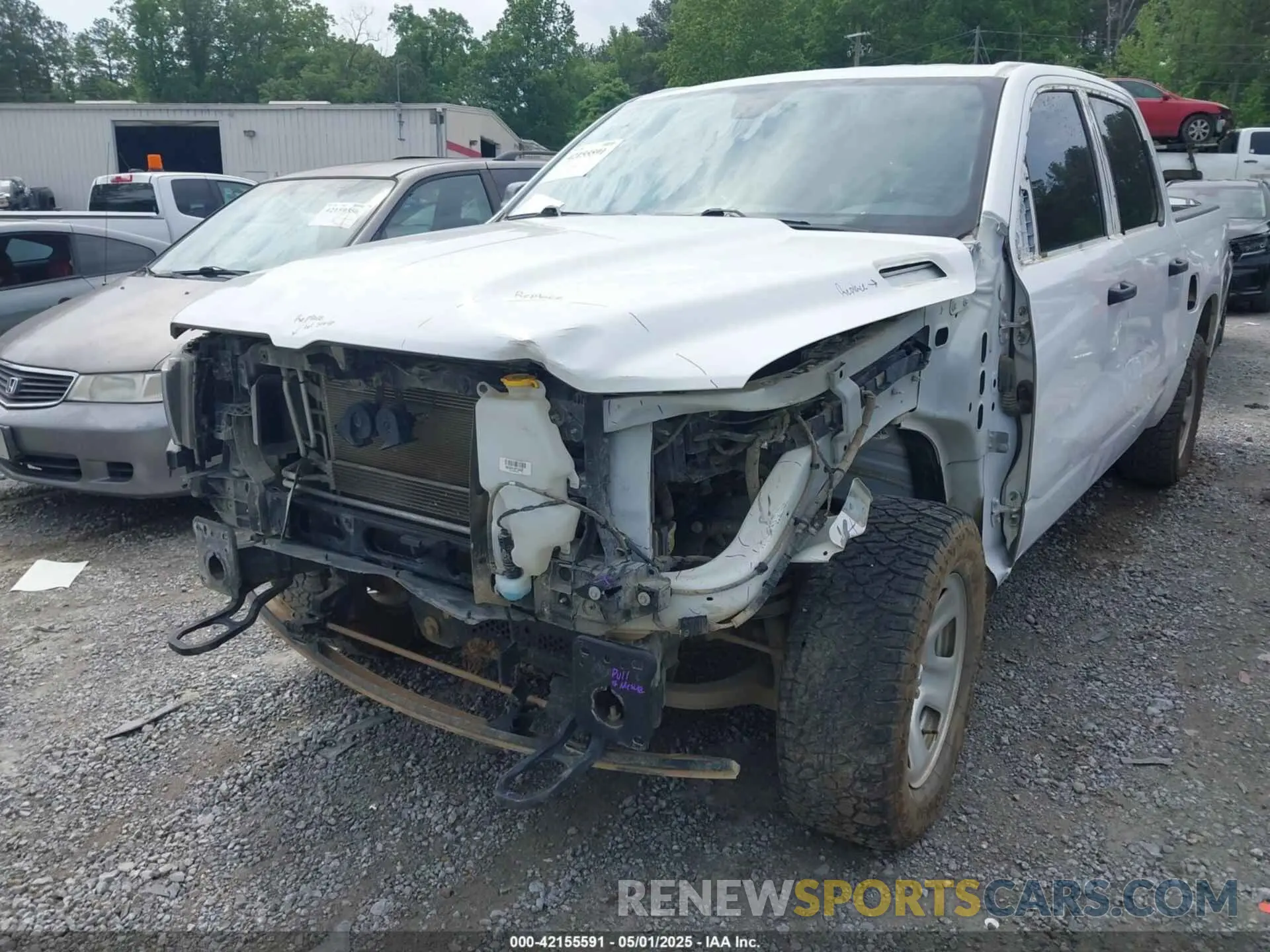 6 fotografías del automóvil dañado 1C6RRFGG4PN641188 RAM 1500 2023
