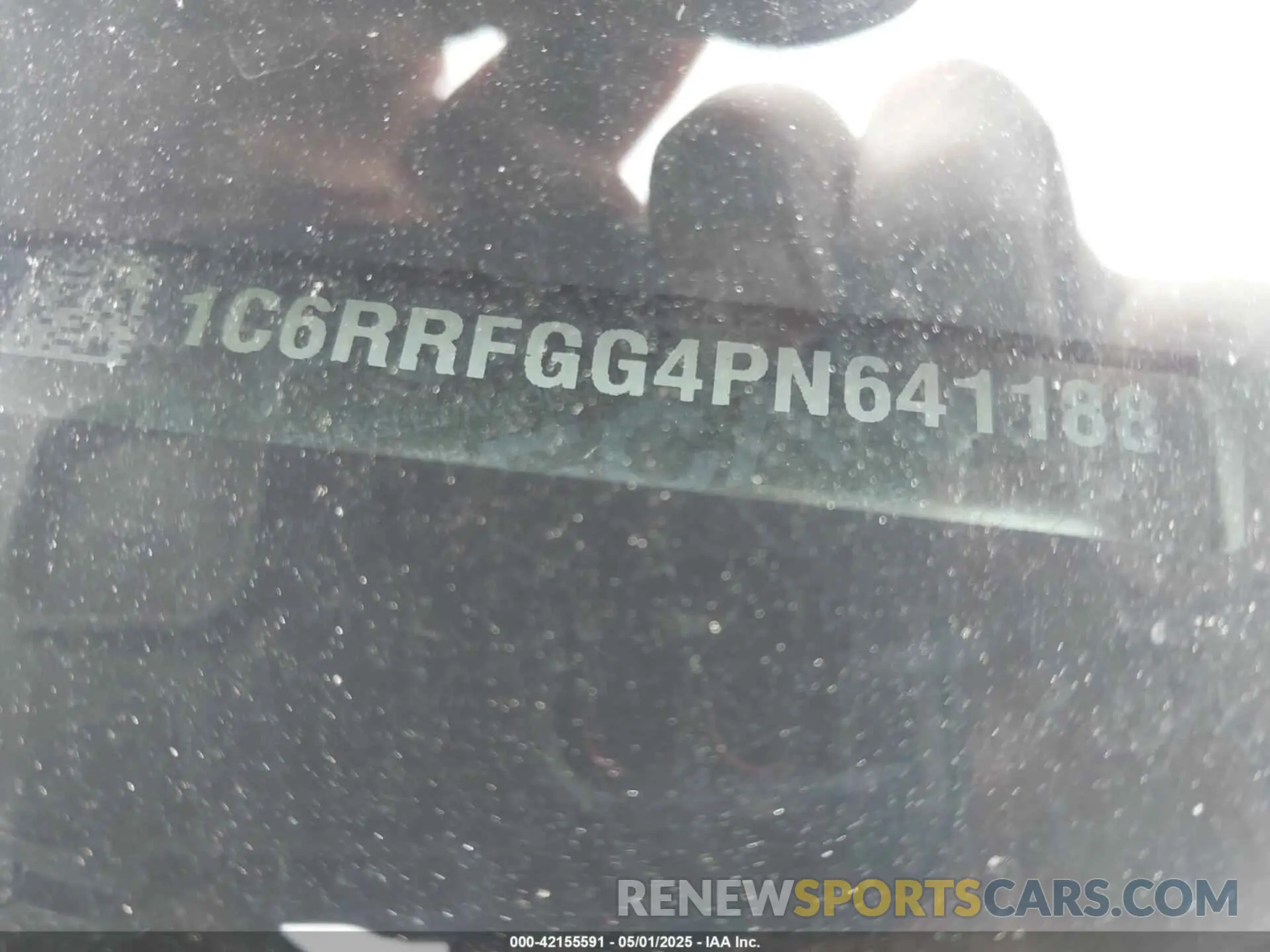 9 fotografías del automóvil dañado 1C6RRFGG4PN641188 RAM 1500 2023