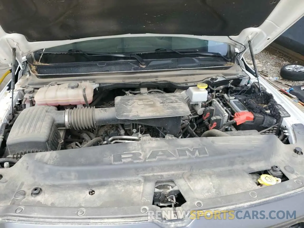 11 fotografías del automóvil dañado 1C6RRFGG5PN615232 RAM 1500 2023