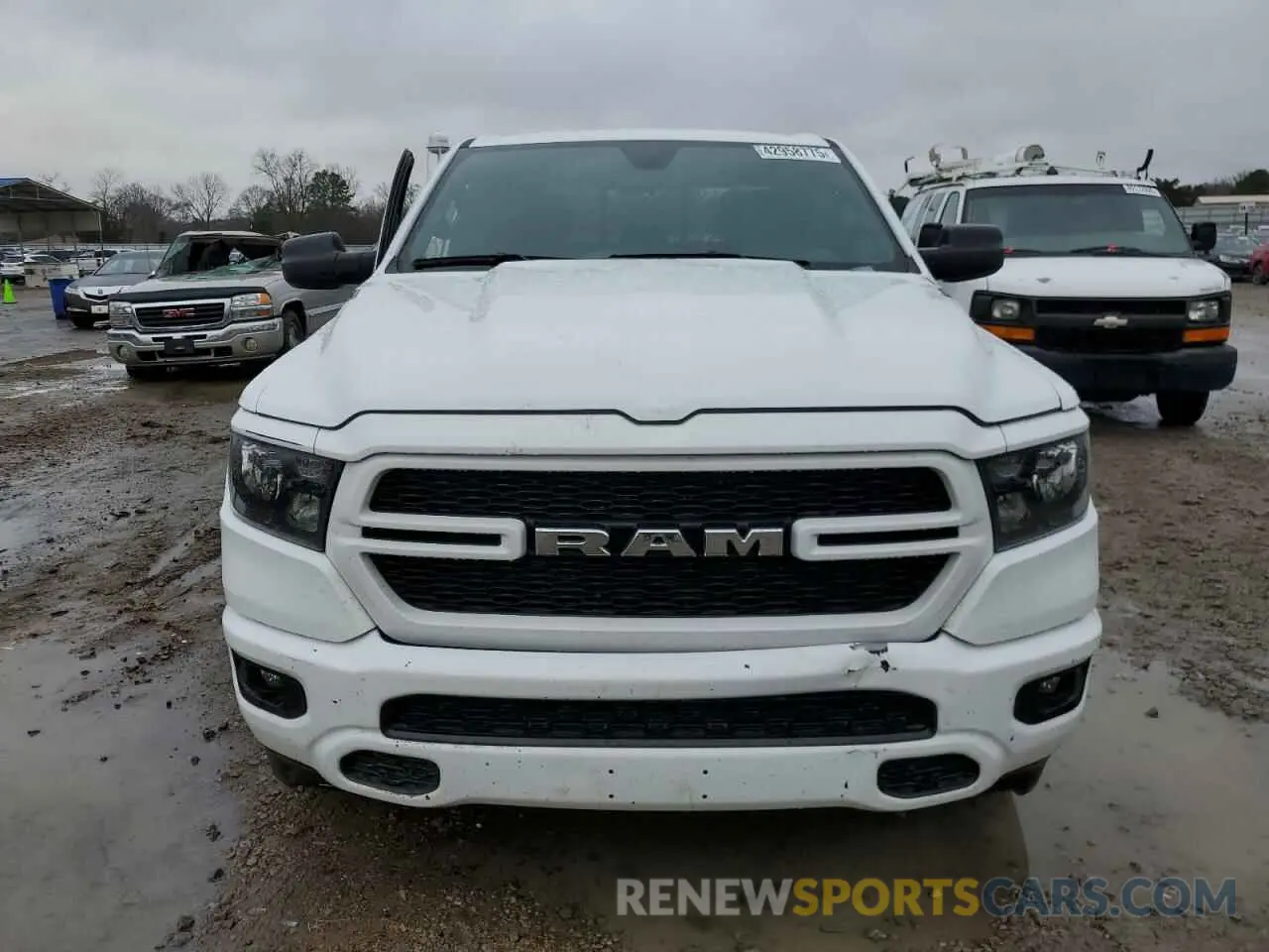 5 fotografías del automóvil dañado 1C6SRECG9PN693711 RAM 1500 2023