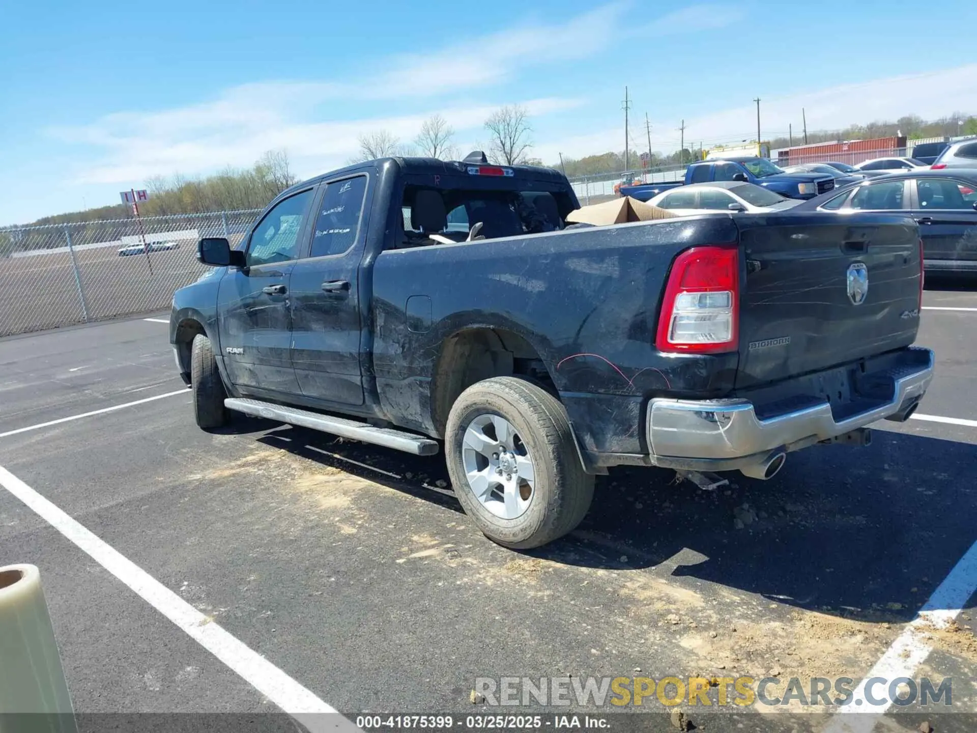 3 fotografías del automóvil dañado 1C6SRFBT6PN535430 RAM 1500 2023