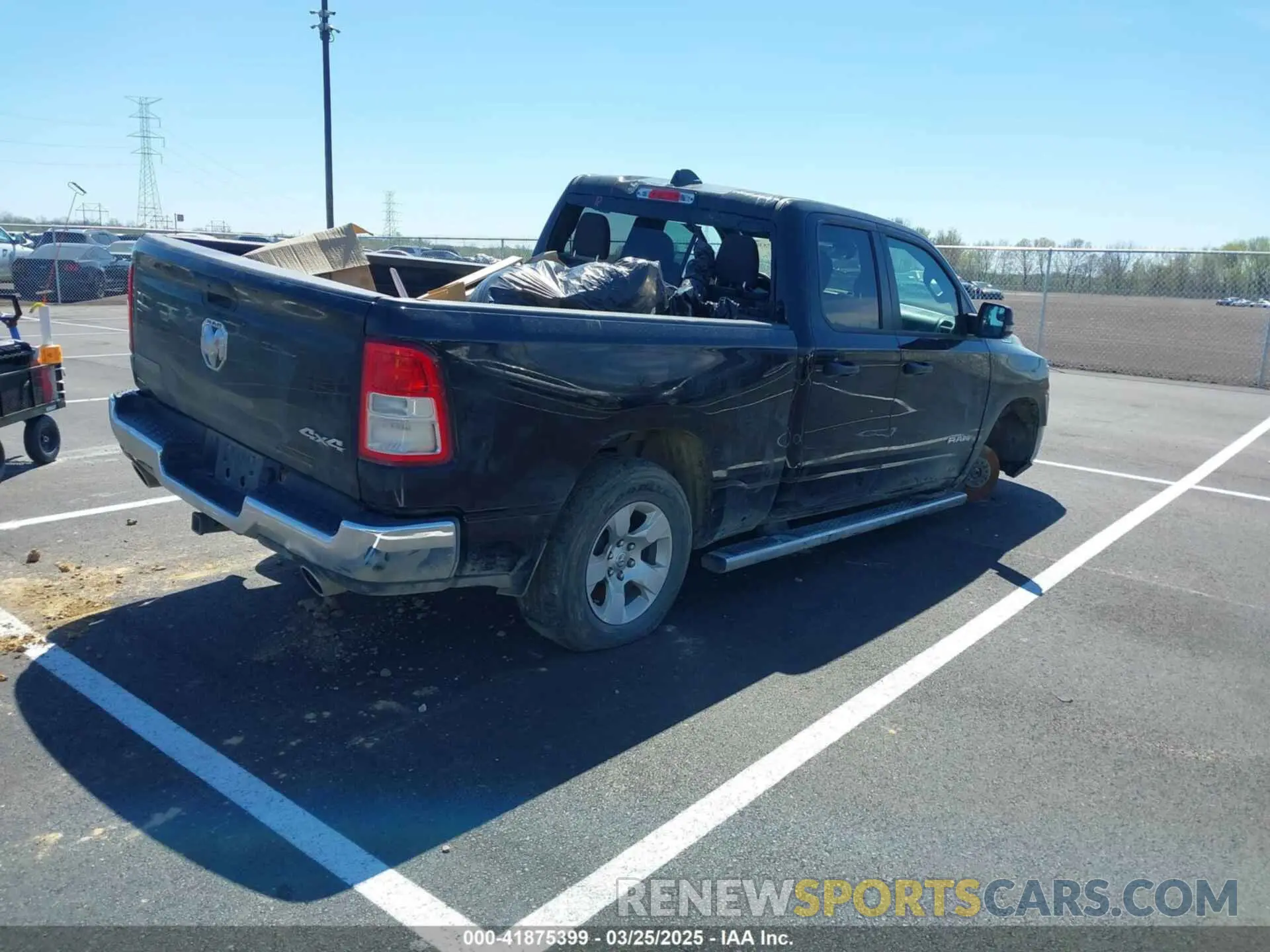 4 fotografías del automóvil dañado 1C6SRFBT6PN535430 RAM 1500 2023