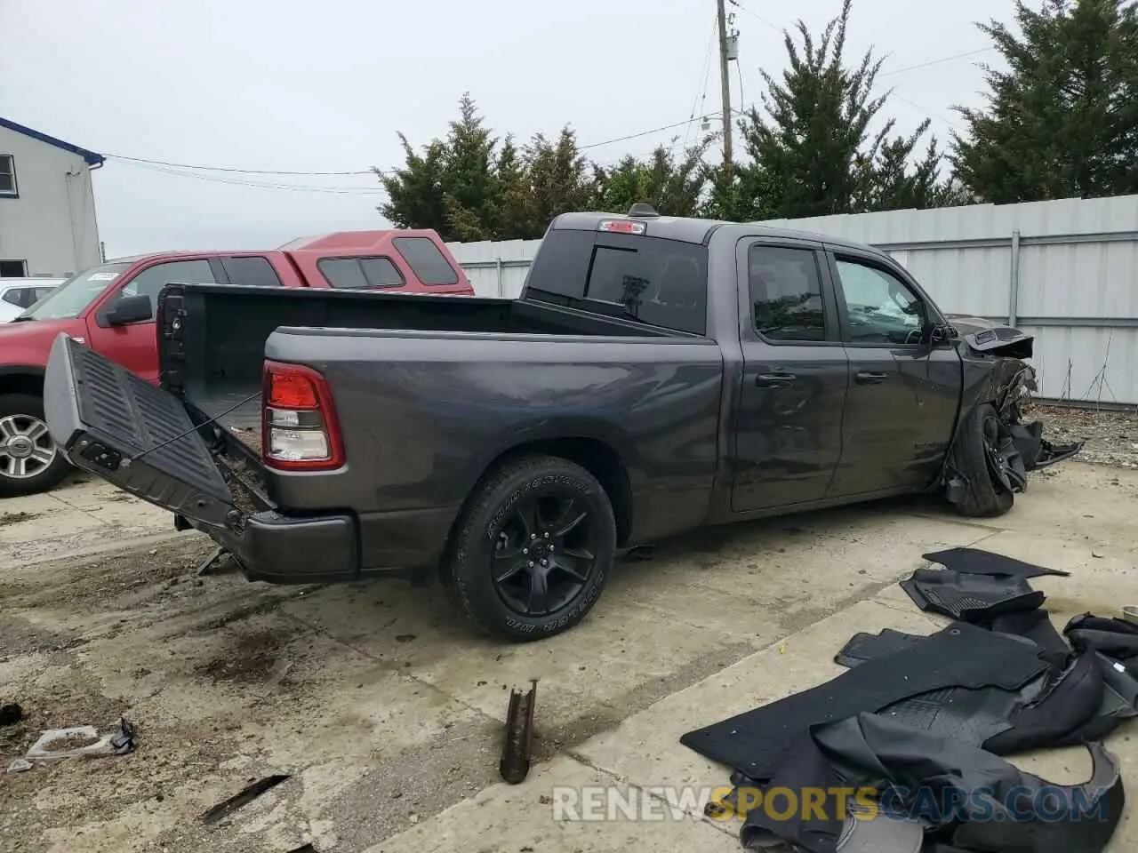 3 fotografías del automóvil dañado 1C6SRFBTXPN612199 RAM 1500 2023