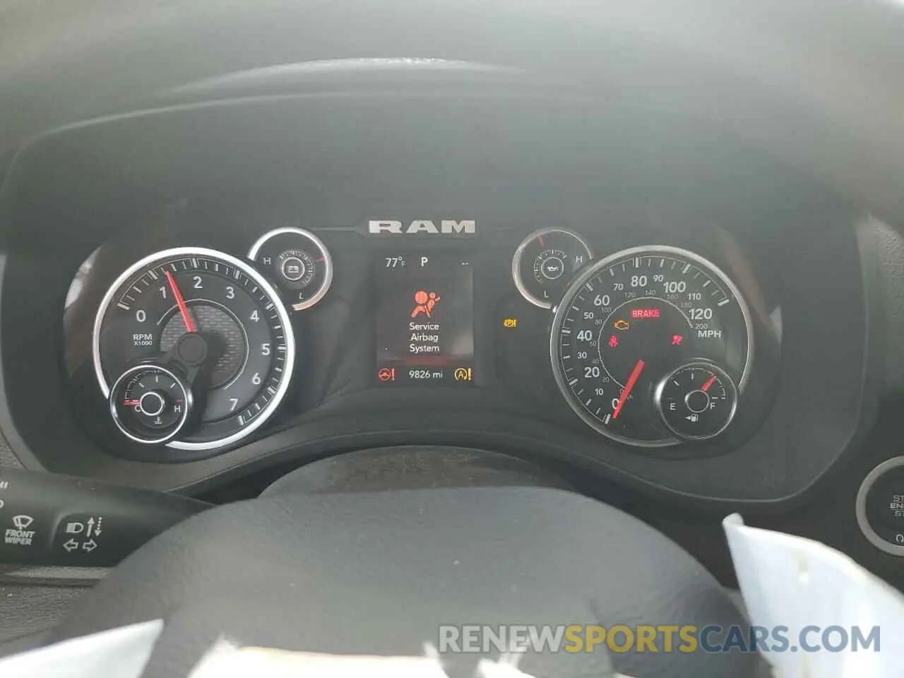 9 fotografías del automóvil dañado 1C6SRFCT2PN566883 RAM 1500 2023