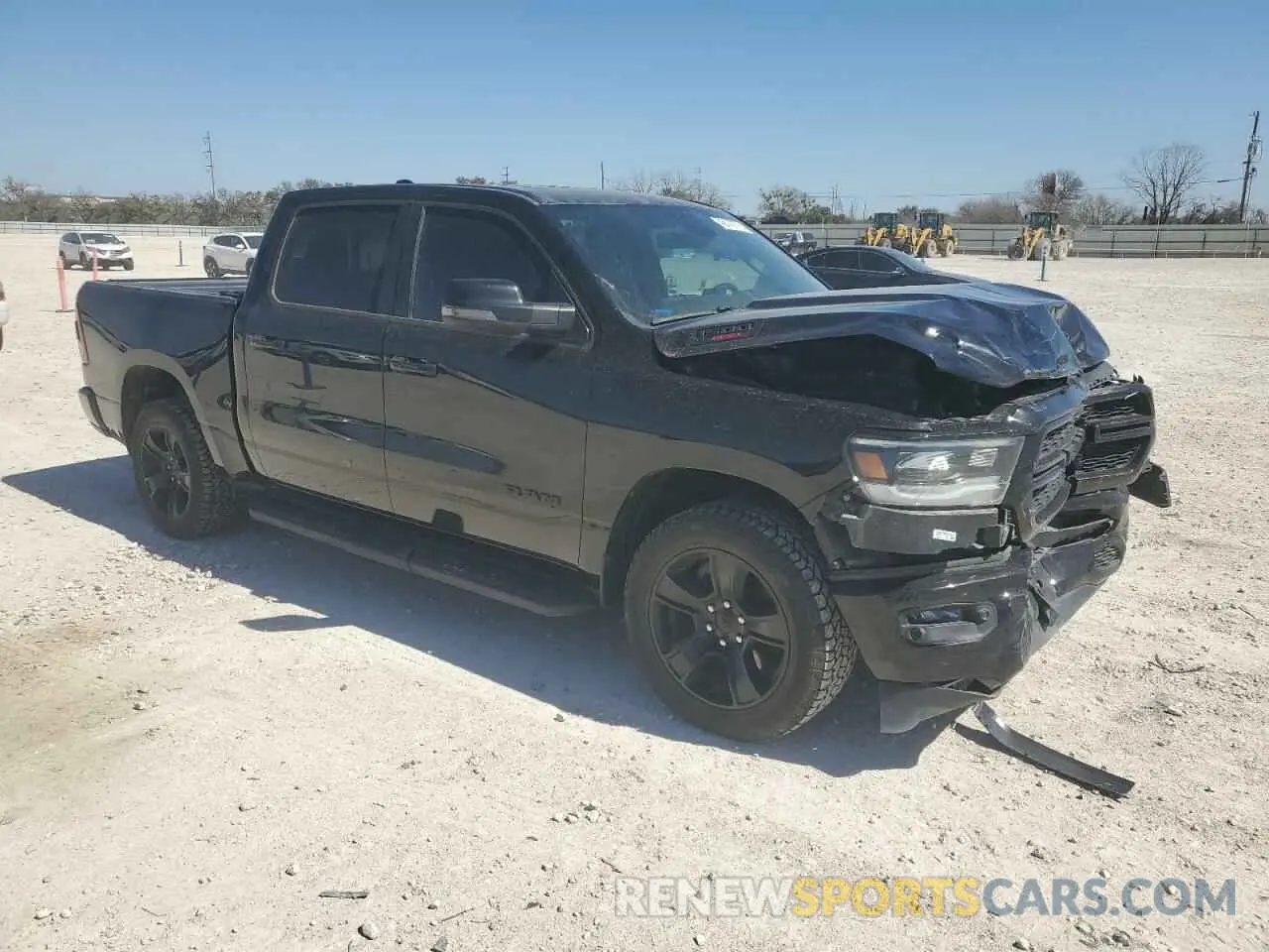 4 fotografías del automóvil dañado 1C6SRFFM2PN563471 RAM 1500 2023