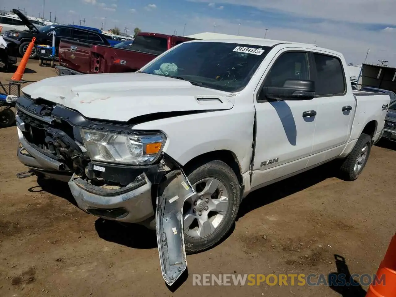 1 fotografías del automóvil dañado 1C6SRFFT0PN616465 RAM 1500 2023