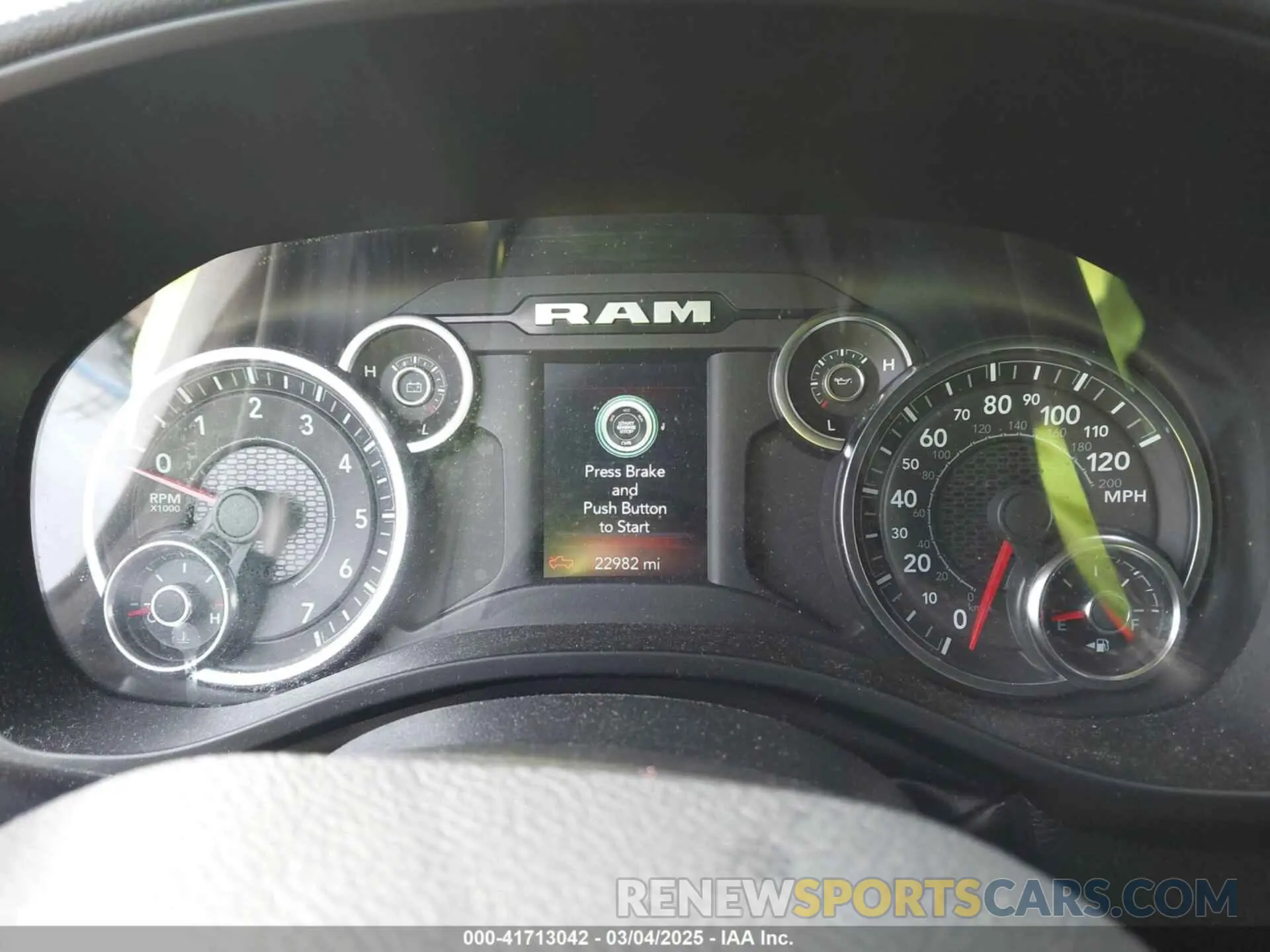 7 fotografías del automóvil dañado 1C6SRFFT1PN580981 RAM 1500 2023