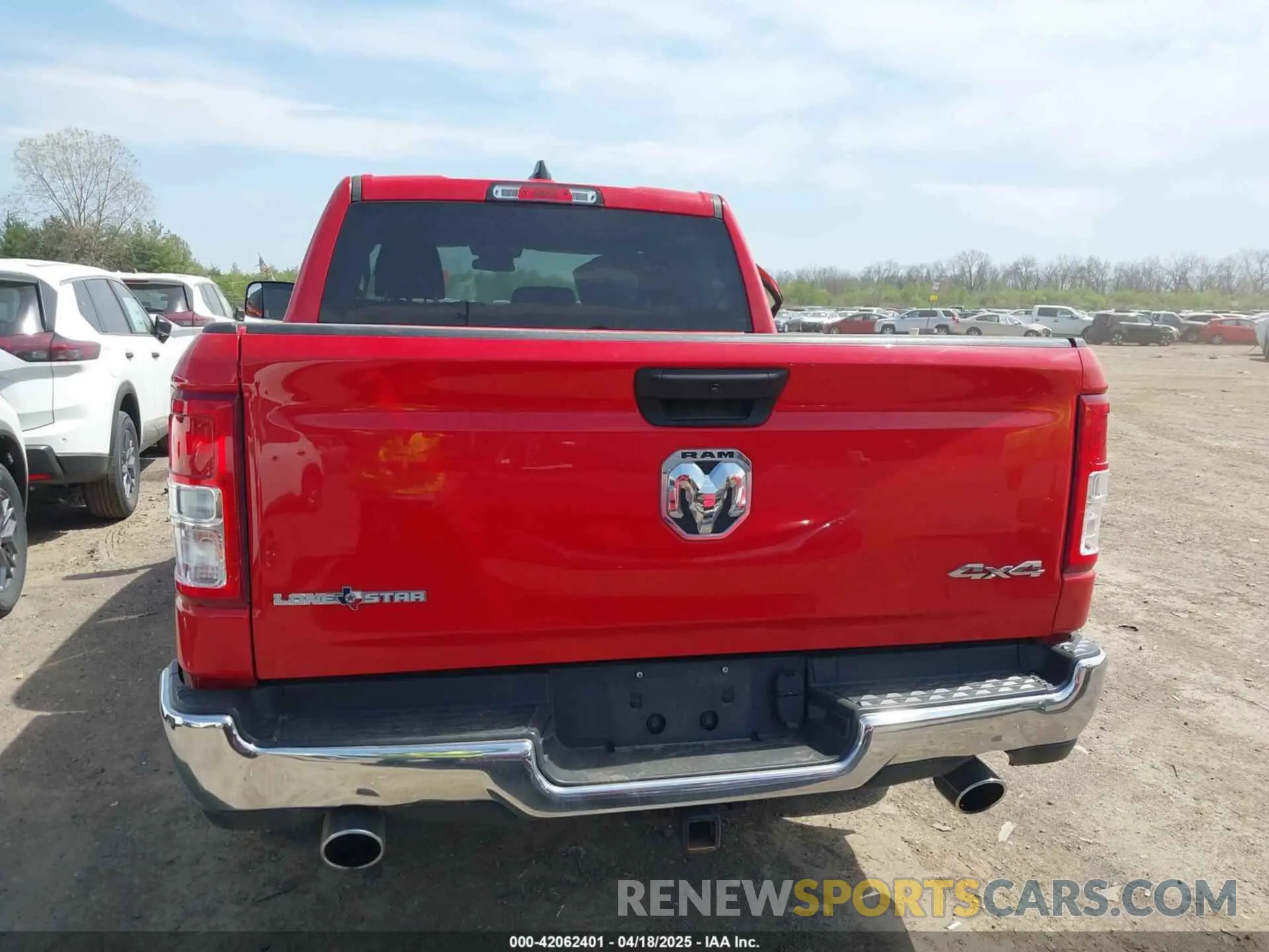 16 fotografías del automóvil dañado 1C6SRFFT3PN654742 RAM 1500 2023