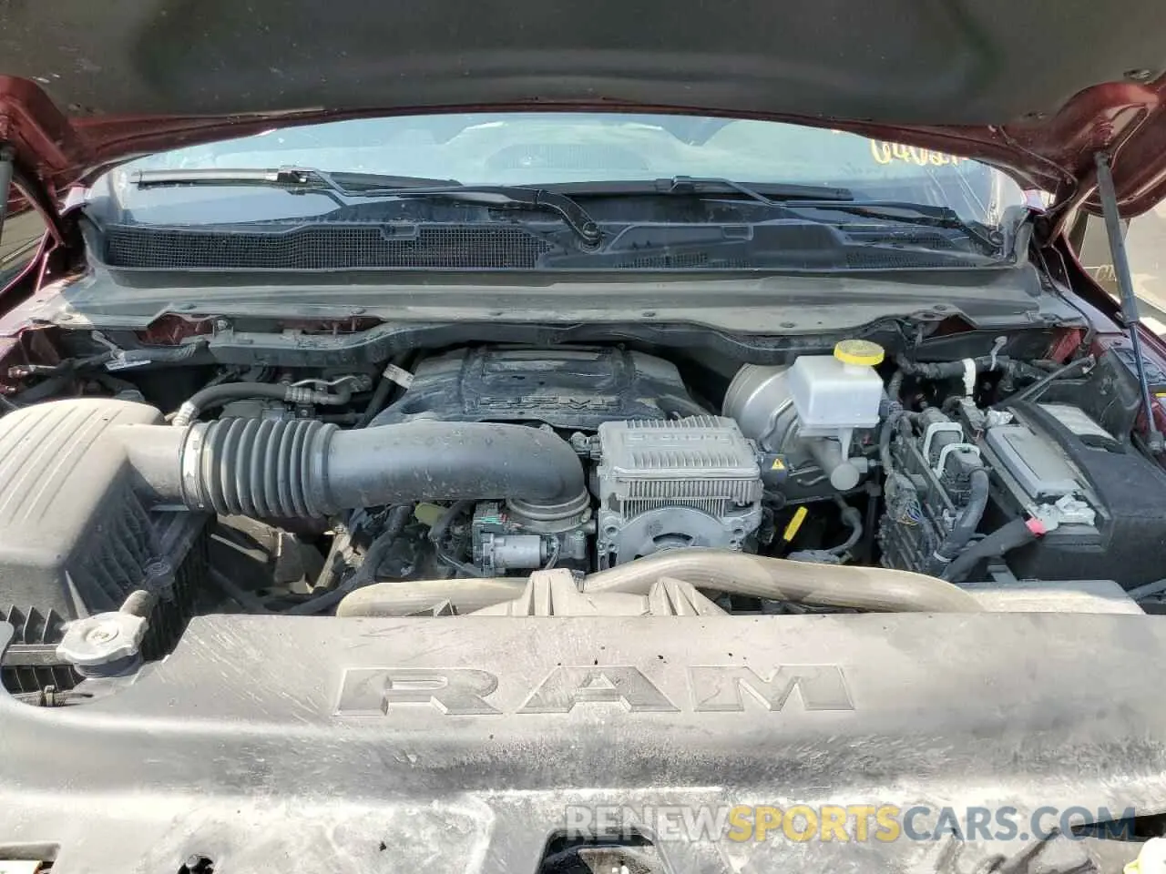 11 fotografías del automóvil dañado 1C6SRFFT4PN646276 RAM 1500 2023