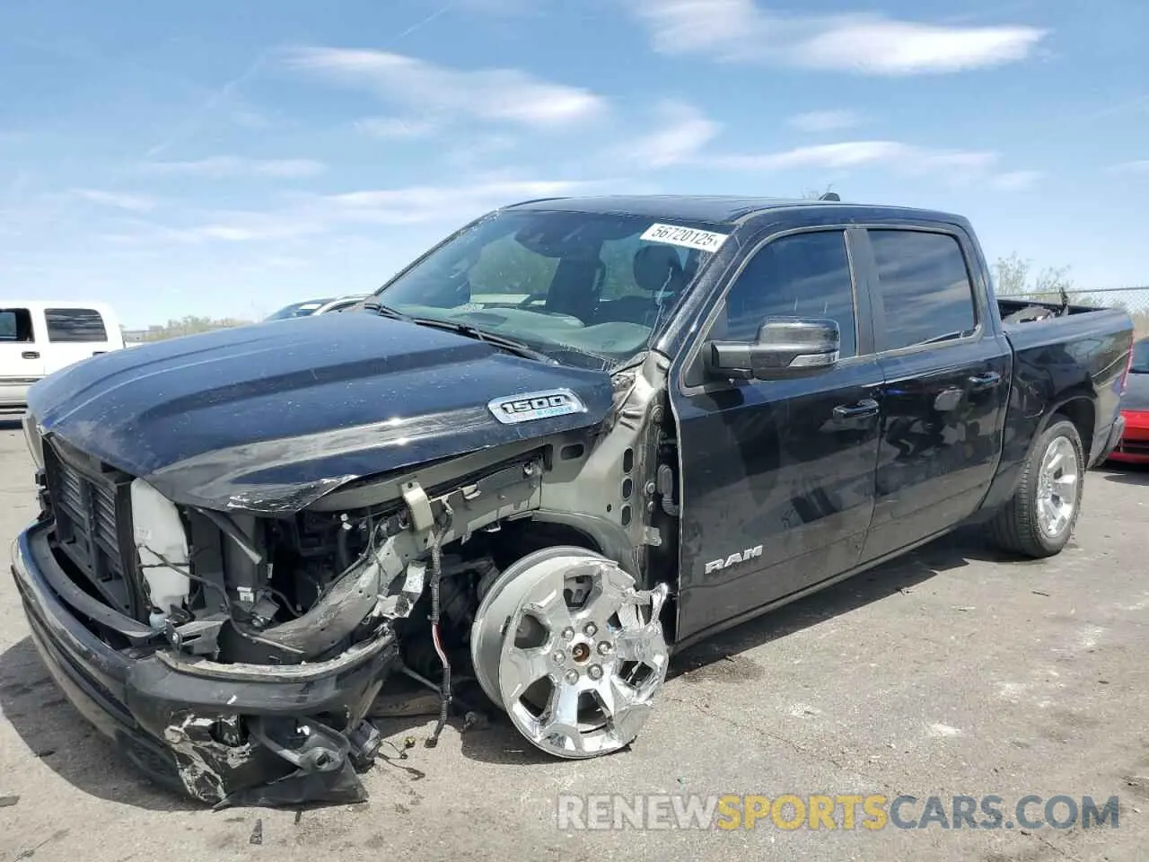 1 fotografías del automóvil dañado 1C6SRFFT6PN580748 RAM 1500 2023