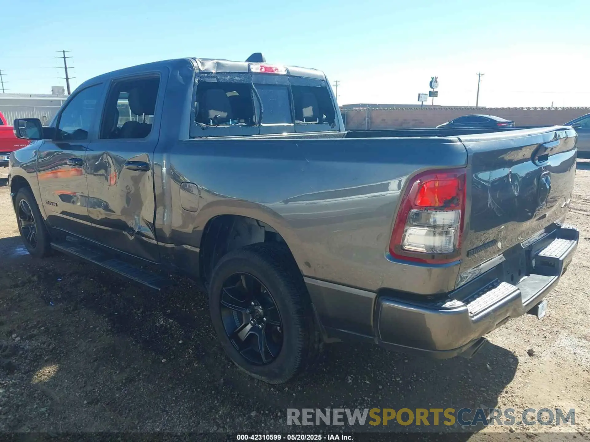 6 fotografías del automóvil dañado 1C6SRFFT8PN563045 RAM 1500 2023
