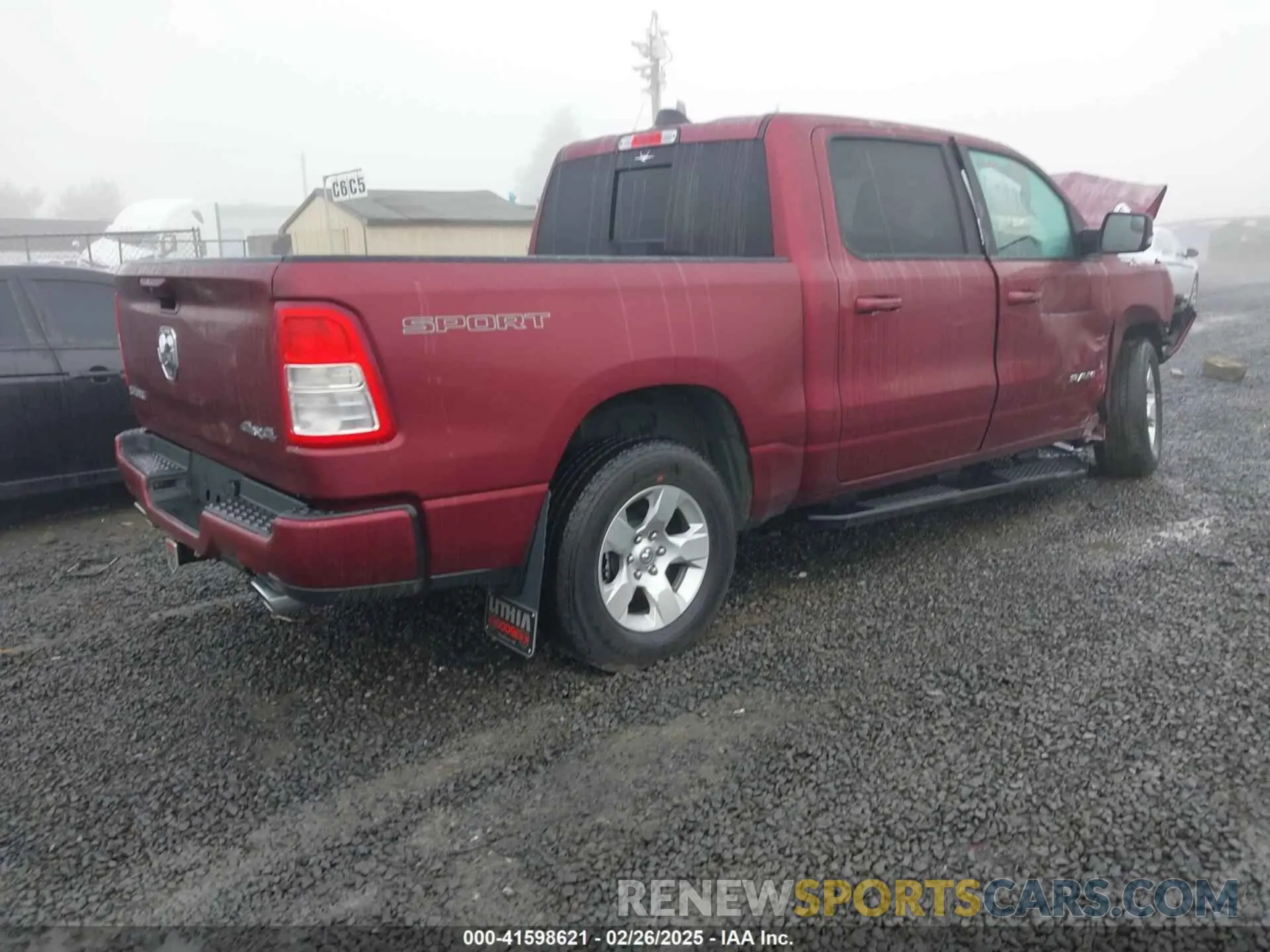 4 fotografías del automóvil dañado 1C6SRFFT8PN698266 RAM 1500 2023