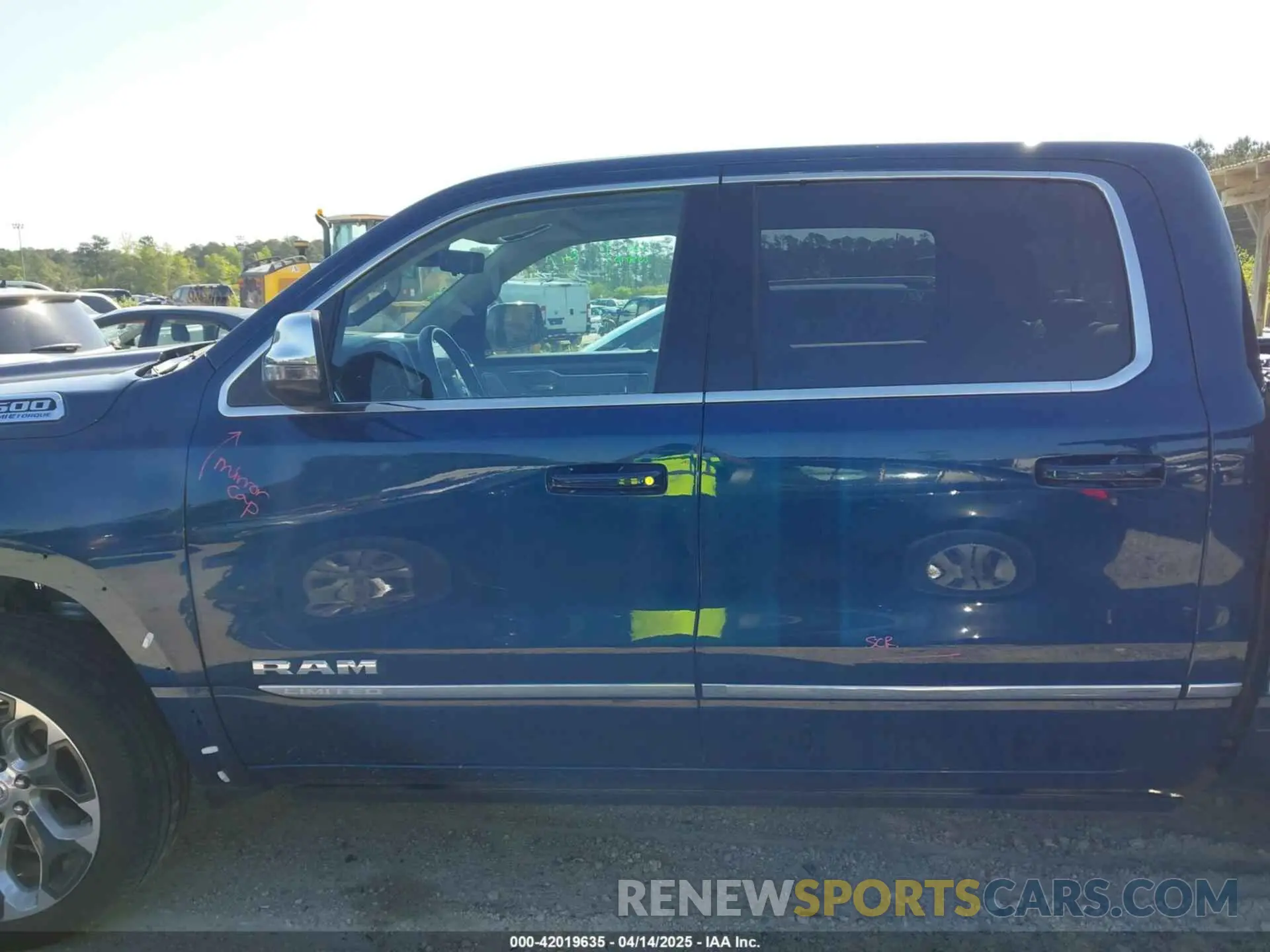 14 fotografías del automóvil dañado 1C6SRFHT3PN635007 RAM 1500 2023