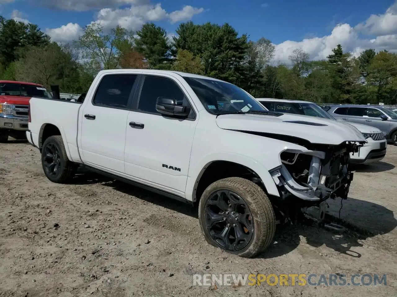 4 fotografías del automóvil dañado 1C6SRFHT5PN532512 RAM 1500 2023