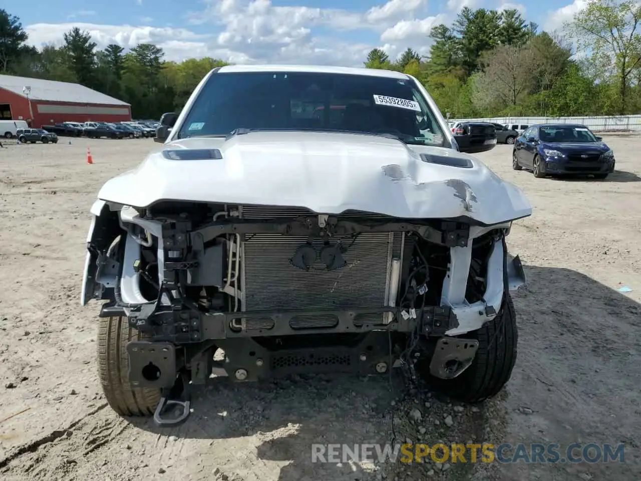 5 fotografías del automóvil dañado 1C6SRFHT5PN532512 RAM 1500 2023