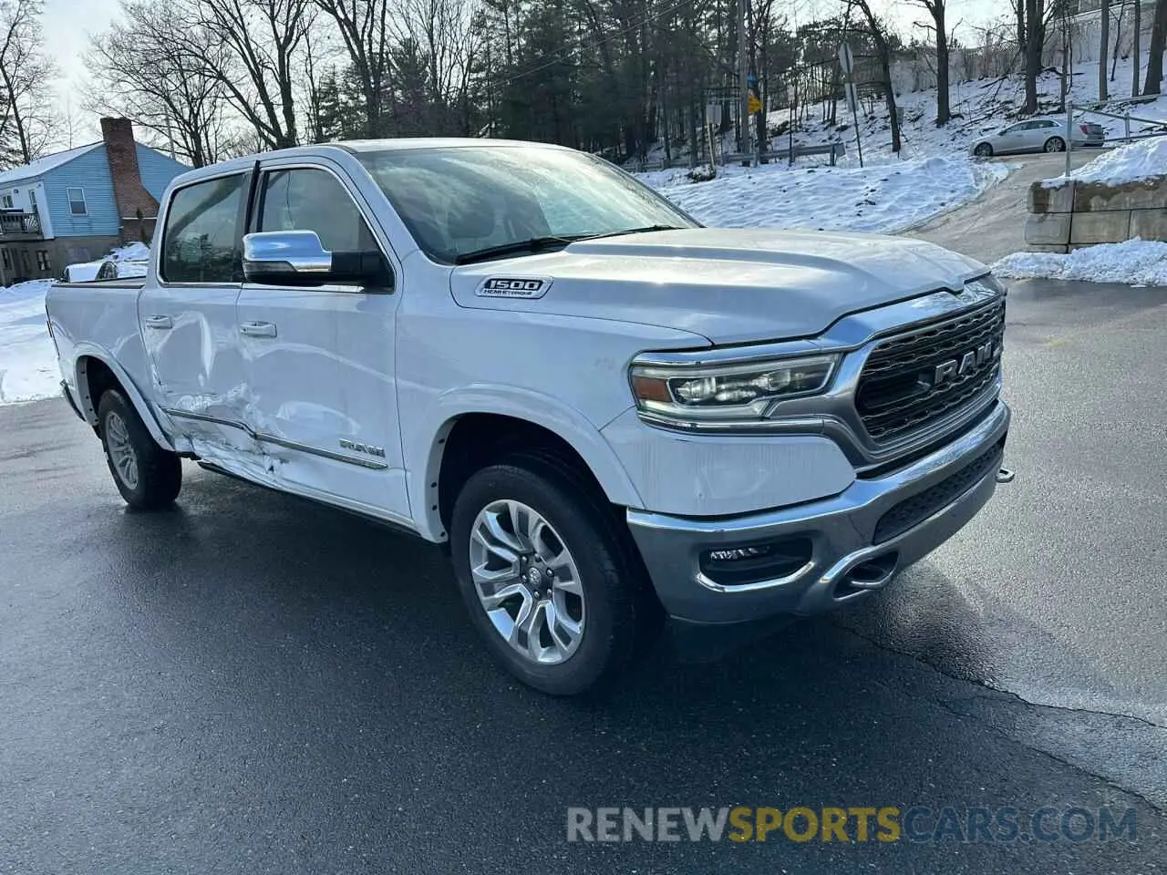 4 fotografías del automóvil dañado 1C6SRFHT9PN540046 RAM 1500 2023