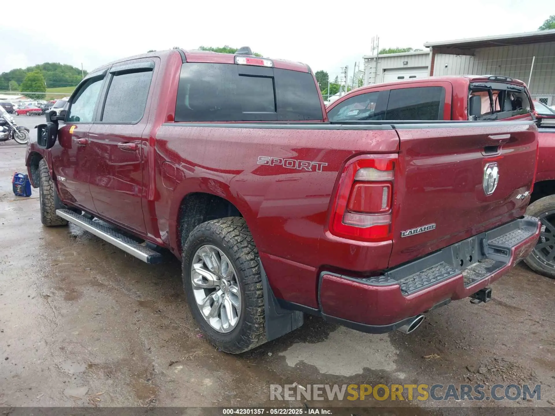 3 fotografías del automóvil dañado 1C6SRFJT2PN588238 RAM 1500 2023