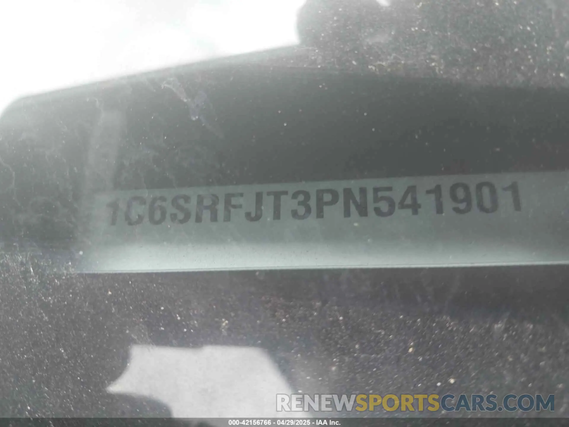 9 fotografías del automóvil dañado 1C6SRFJT3PN541901 RAM 1500 2023