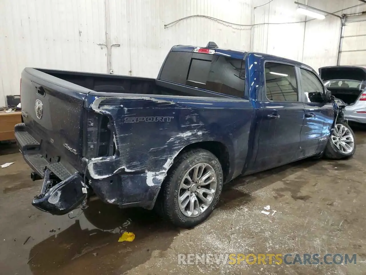 3 fotografías del automóvil dañado 1C6SRFJT6PN673079 RAM 1500 2023