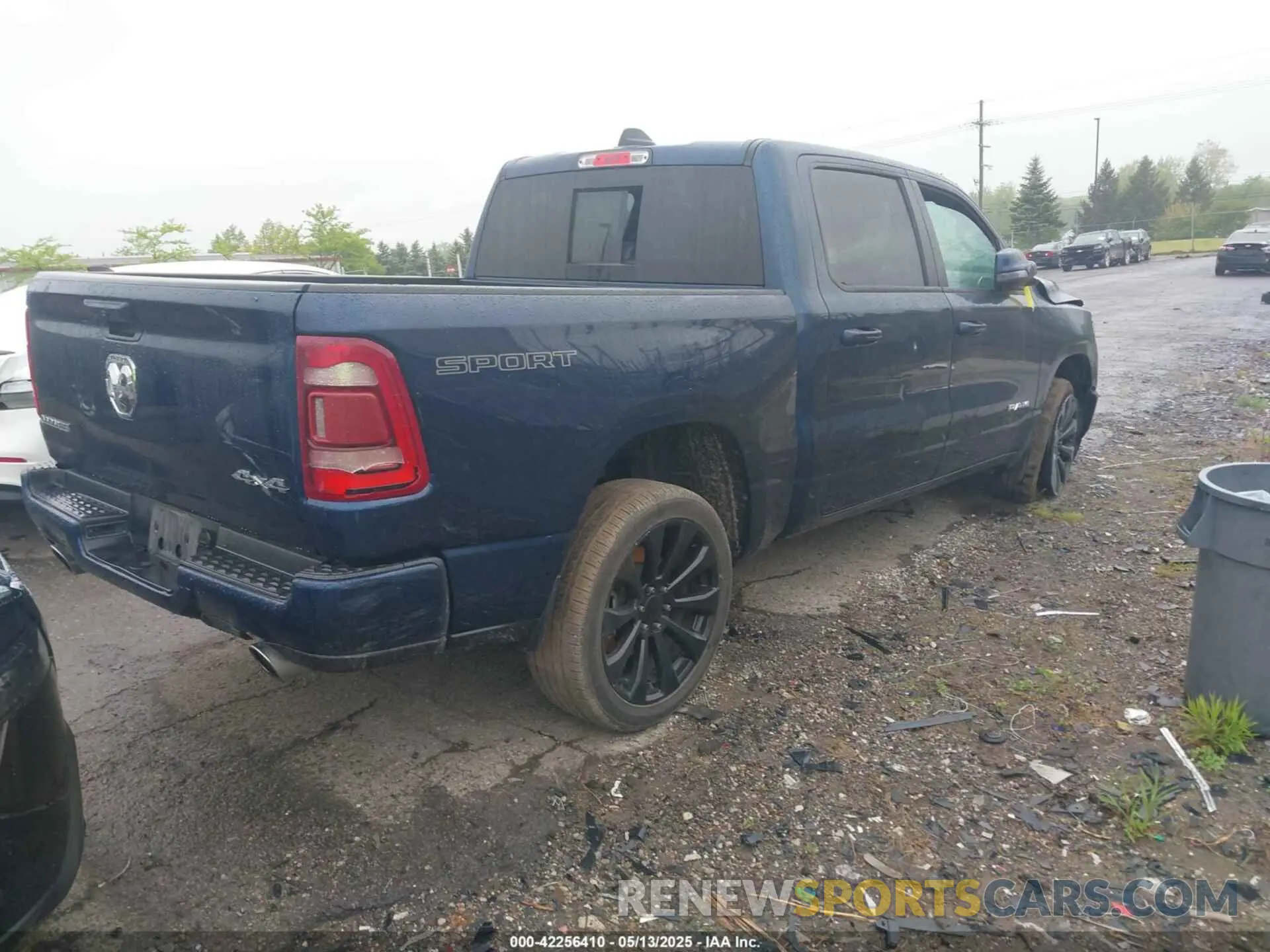 4 fotografías del automóvil dañado 1C6SRFJT9PN542437 RAM 1500 2023