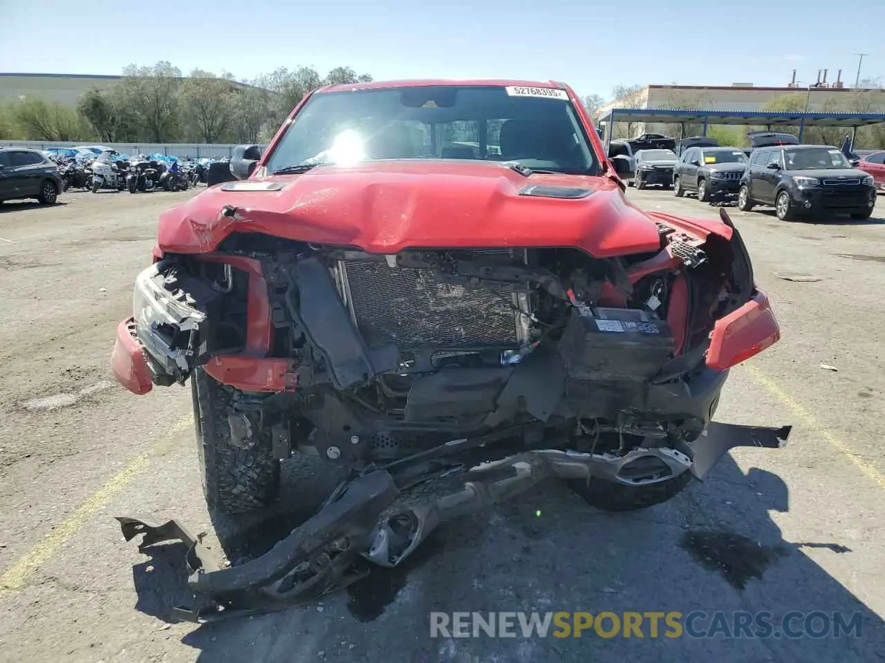 5 fotografías del automóvil dañado 1C6SRFLT6PN550685 RAM 1500 2023