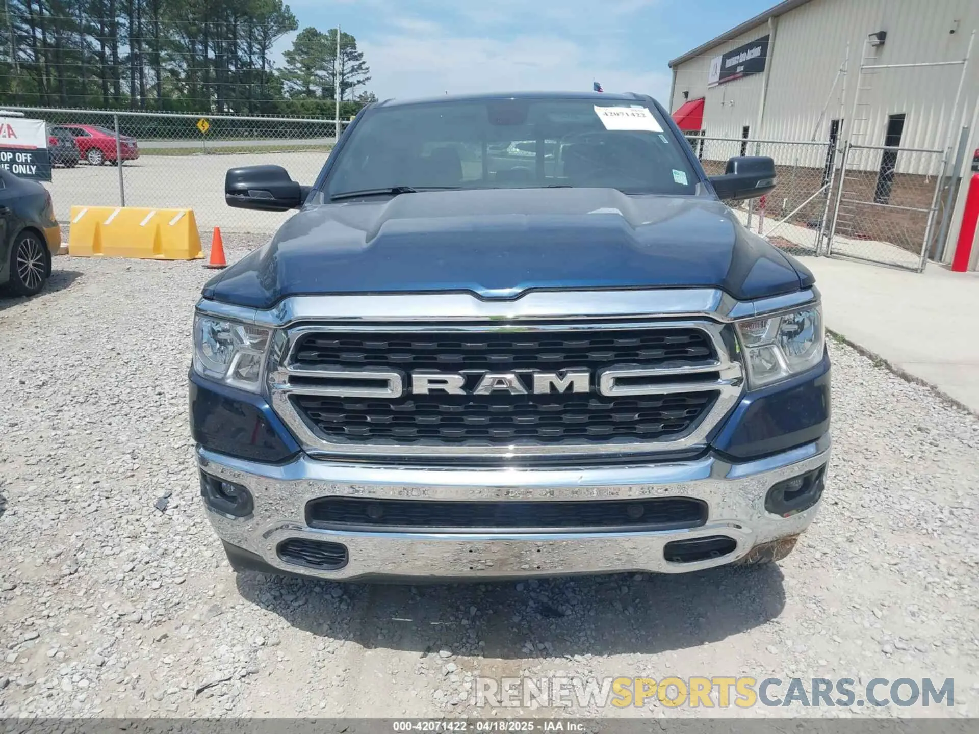 12 fotografías del automóvil dañado 1C6SRFMT1PN542489 RAM 1500 2023