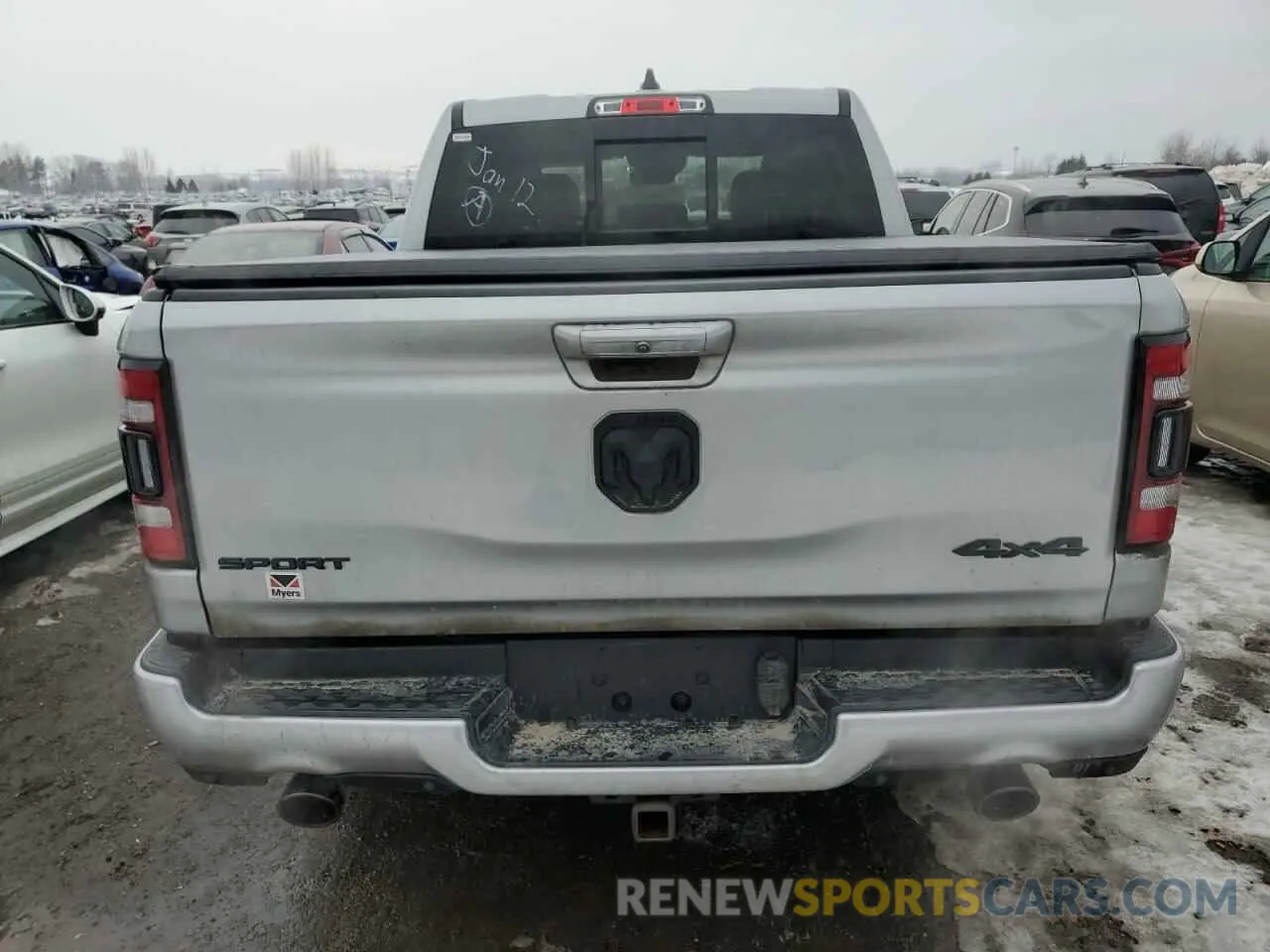 6 fotografías del automóvil dañado 1C6SRFVT7PN680987 RAM 1500 2023