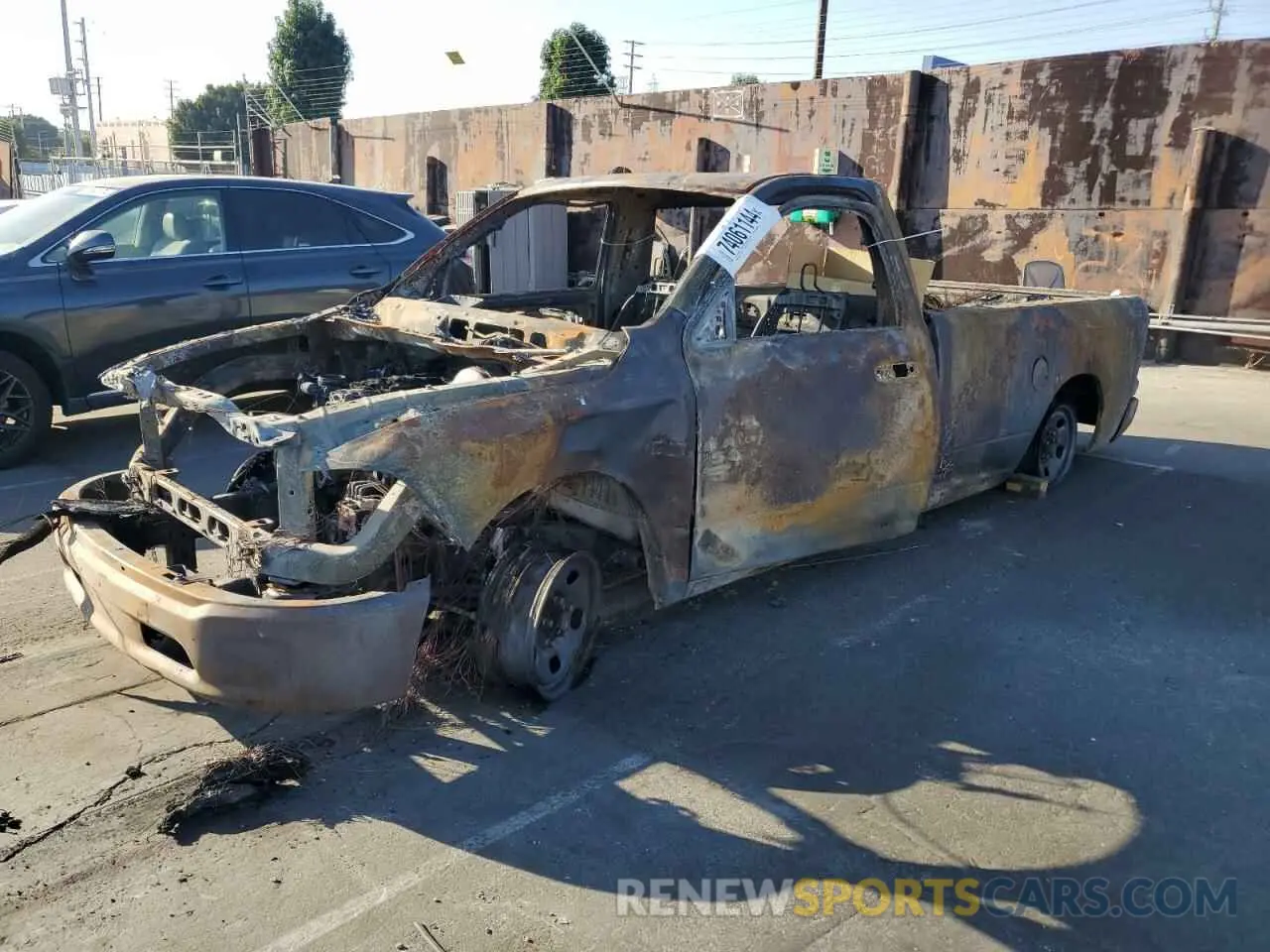 1 fotografías del automóvil dañado 3C6JR6DTXPG542964 RAM 1500 2023