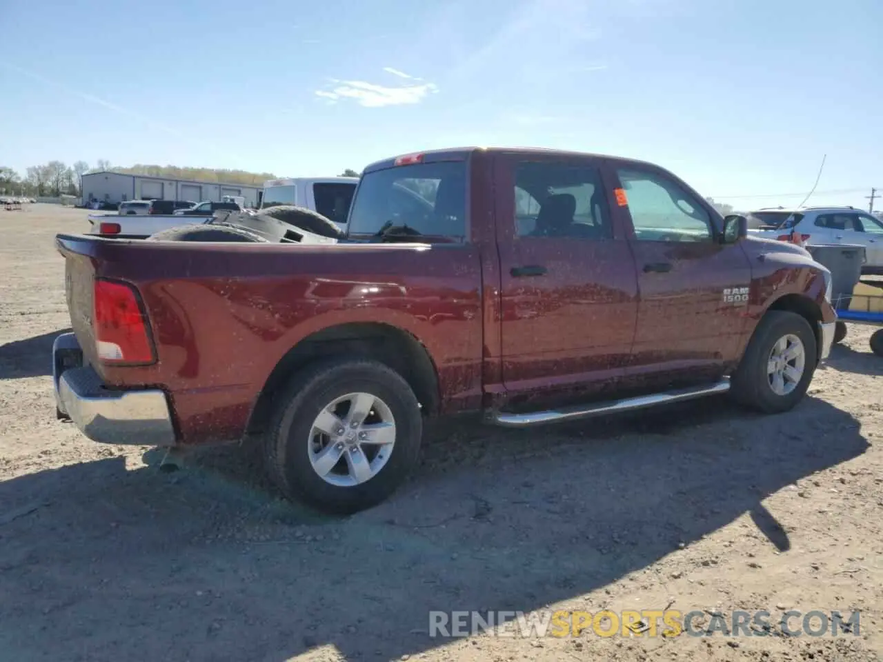 3 fotografías del automóvil dañado 3C6RR7KG3PG662457 RAM 1500 2023