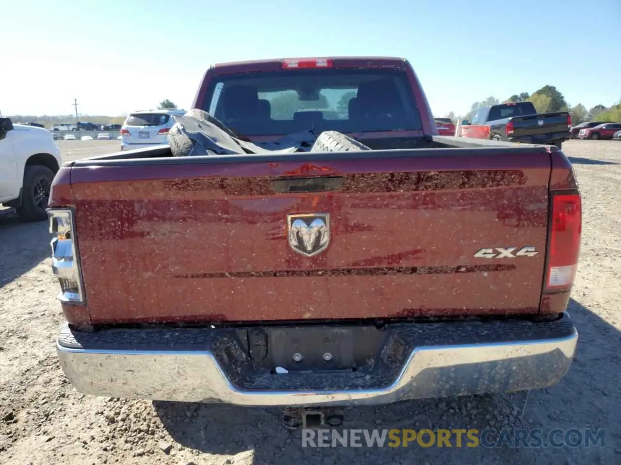 6 fotografías del automóvil dañado 3C6RR7KG3PG662457 RAM 1500 2023