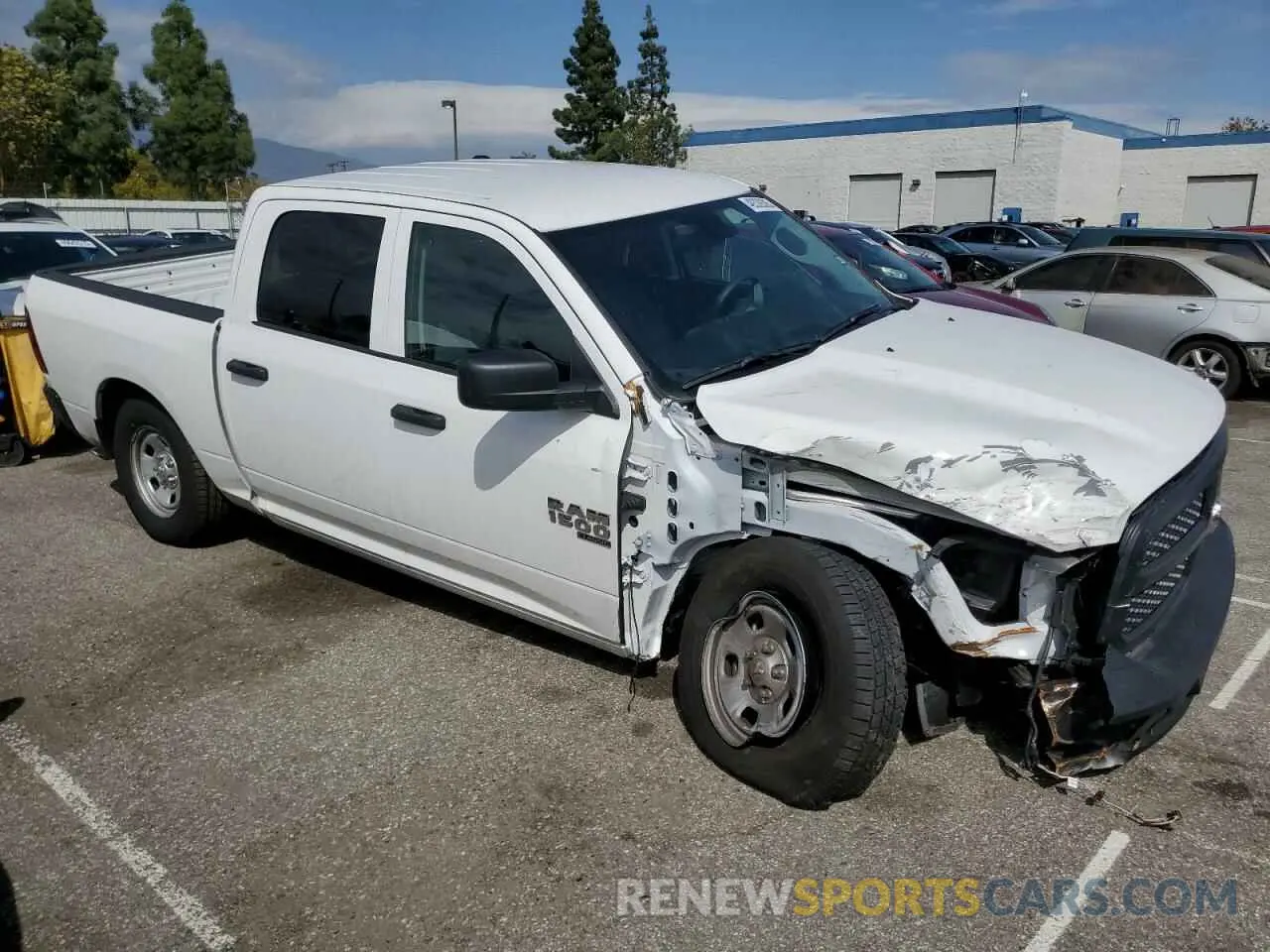 4 fotografías del automóvil dañado 1C6RR6KG9RS154502 RAM 1500 2024