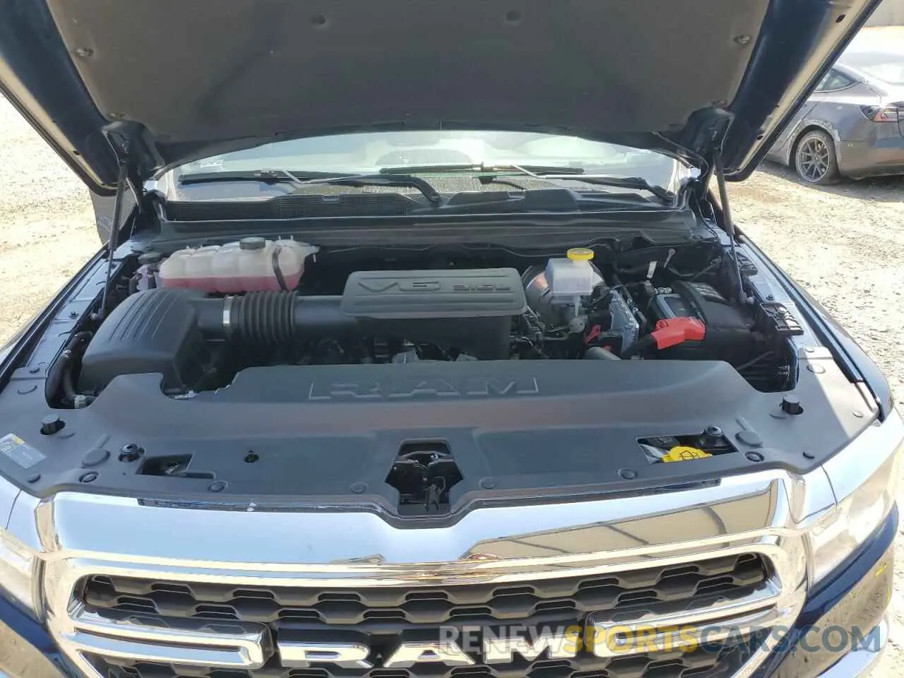 11 fotografías del automóvil dañado 1C6RREBG1RN157547 RAM 1500 2024