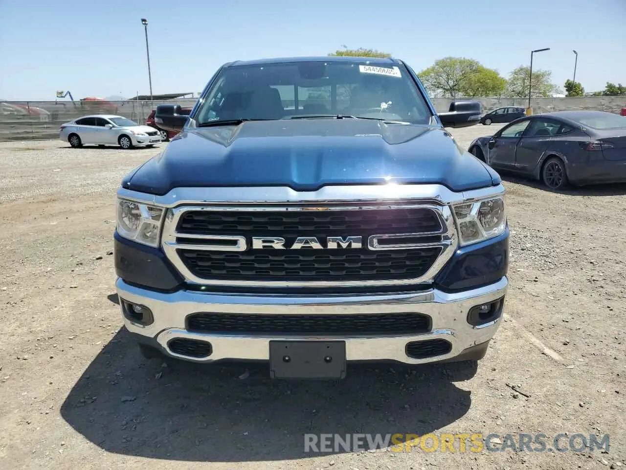 5 fotografías del automóvil dañado 1C6RREBG1RN157547 RAM 1500 2024