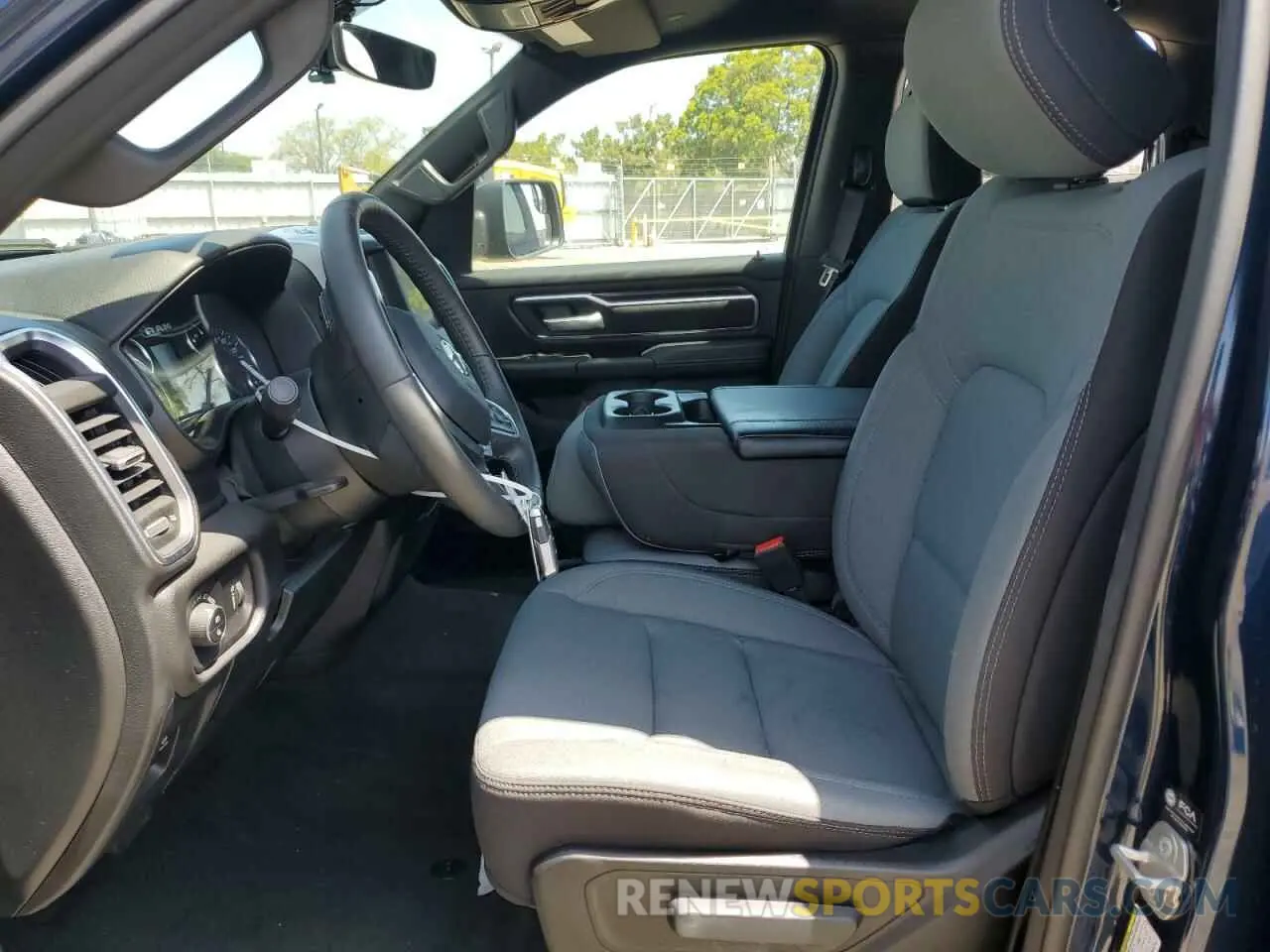 7 fotografías del automóvil dañado 1C6RREBG1RN157547 RAM 1500 2024
