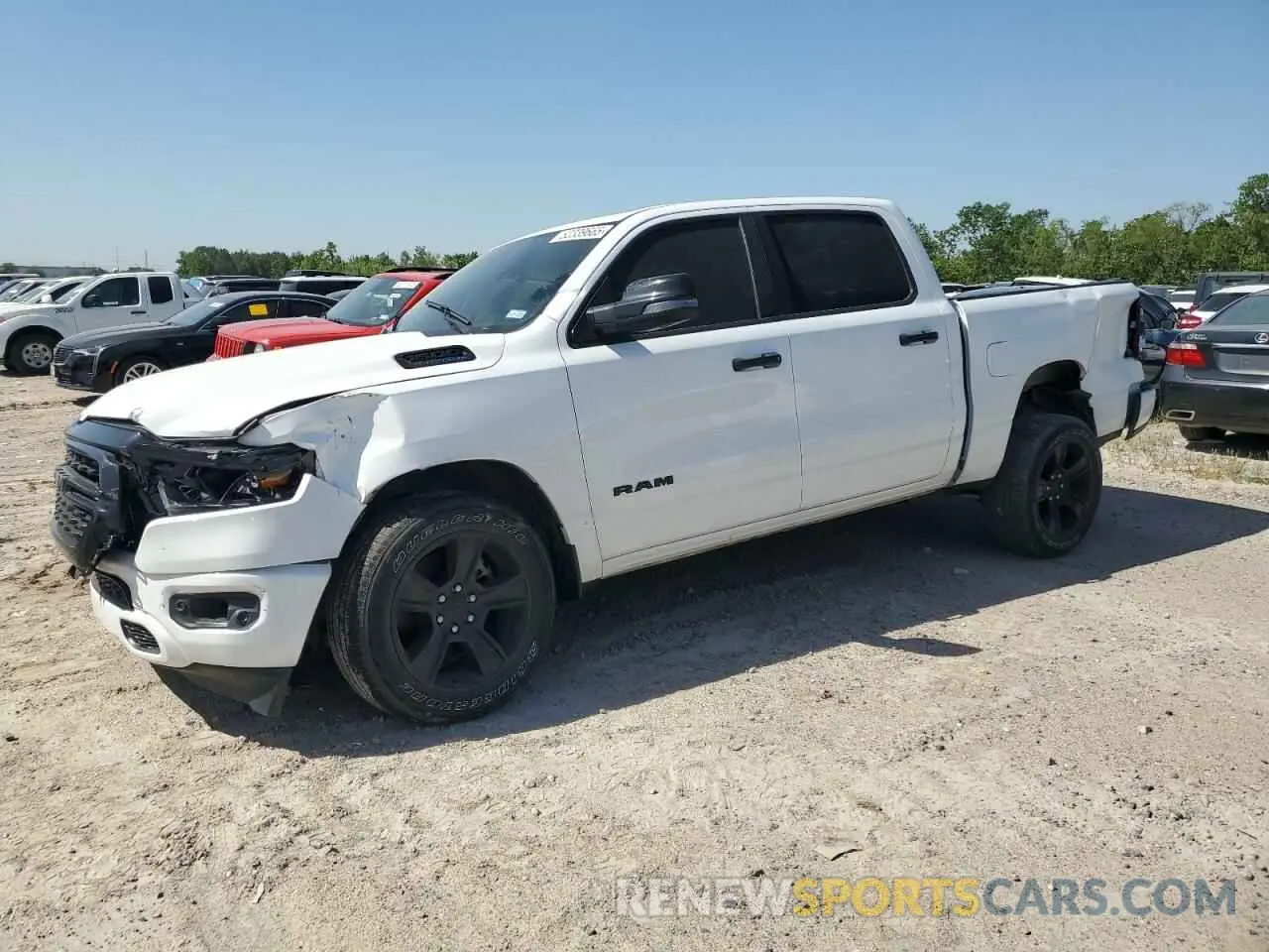 1 fotografías del automóvil dañado 1C6RREFT1RN146040 RAM 1500 2024